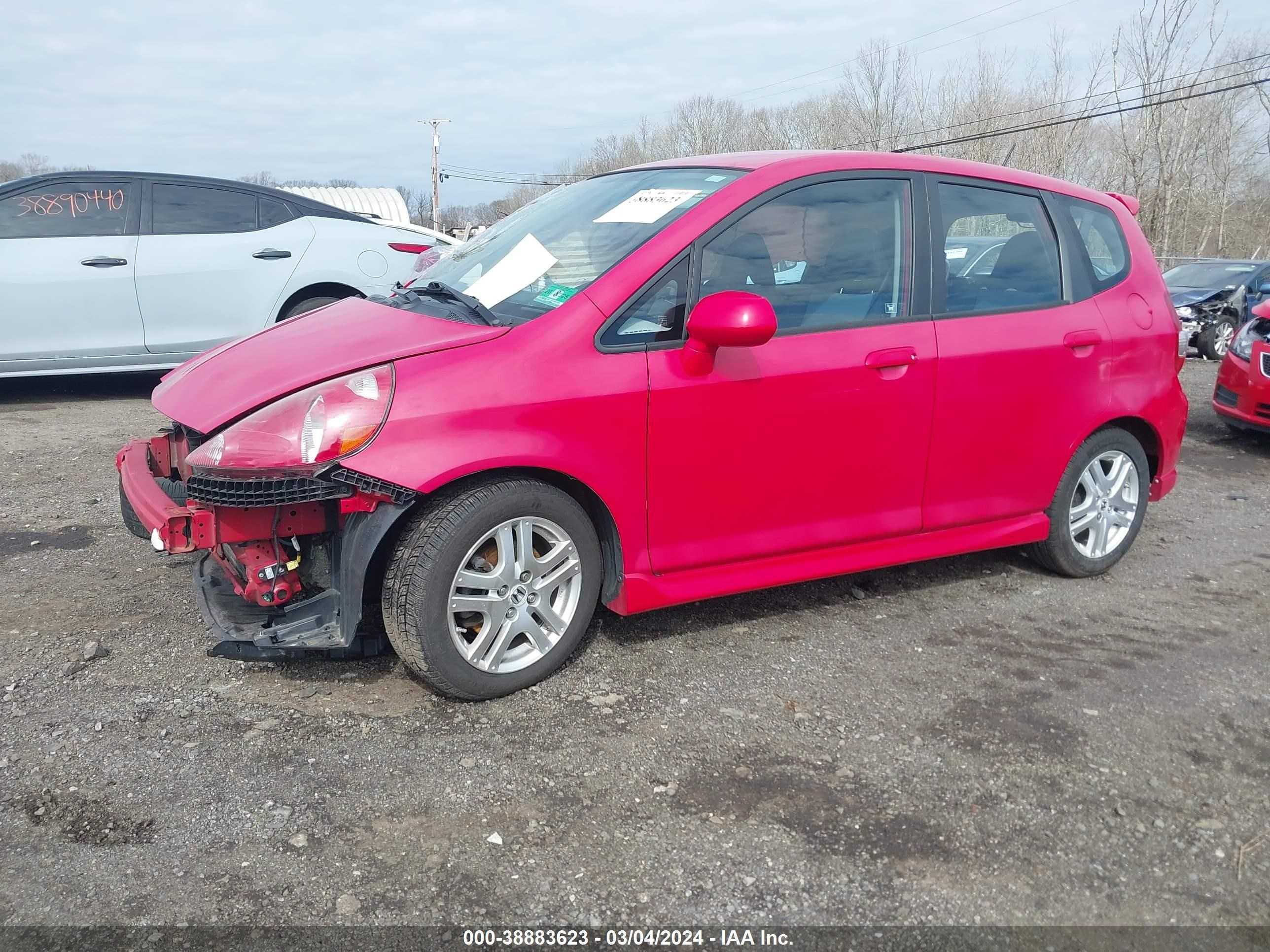 Photo 1 VIN: JHMGD38618S059389 - HONDA FIT 