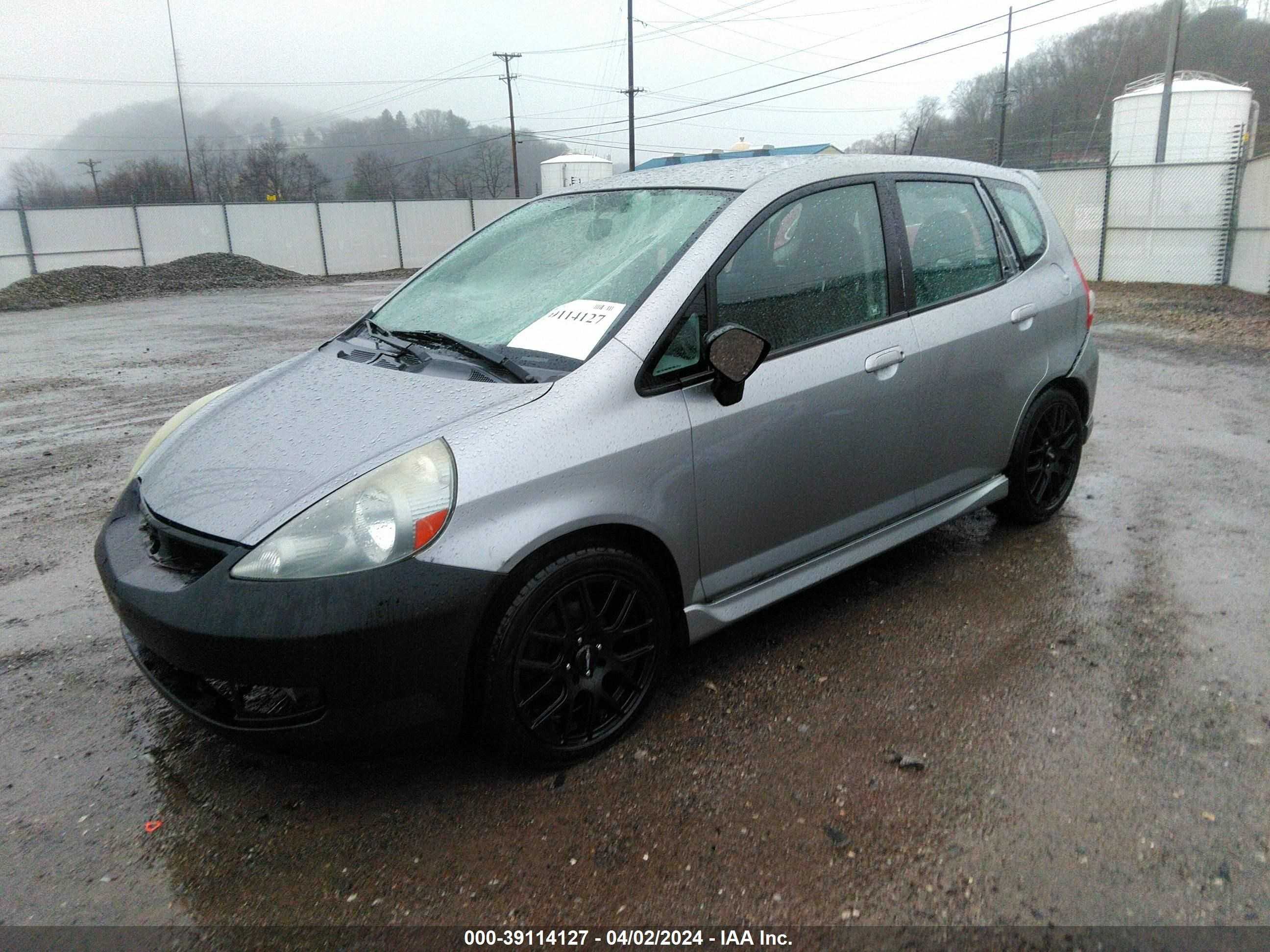 Photo 1 VIN: JHMGD38627S054989 - HONDA FIT 