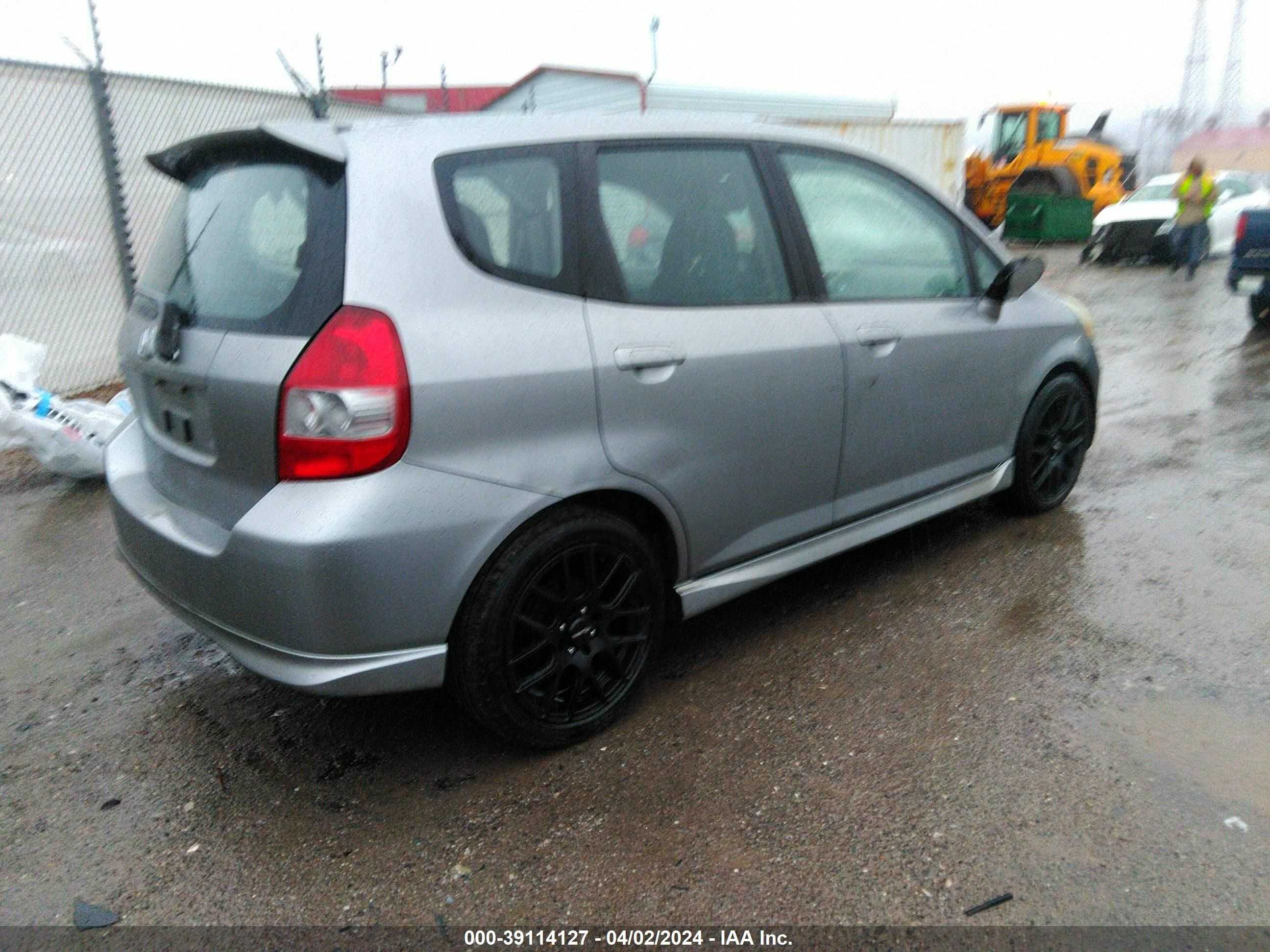 Photo 3 VIN: JHMGD38627S054989 - HONDA FIT 