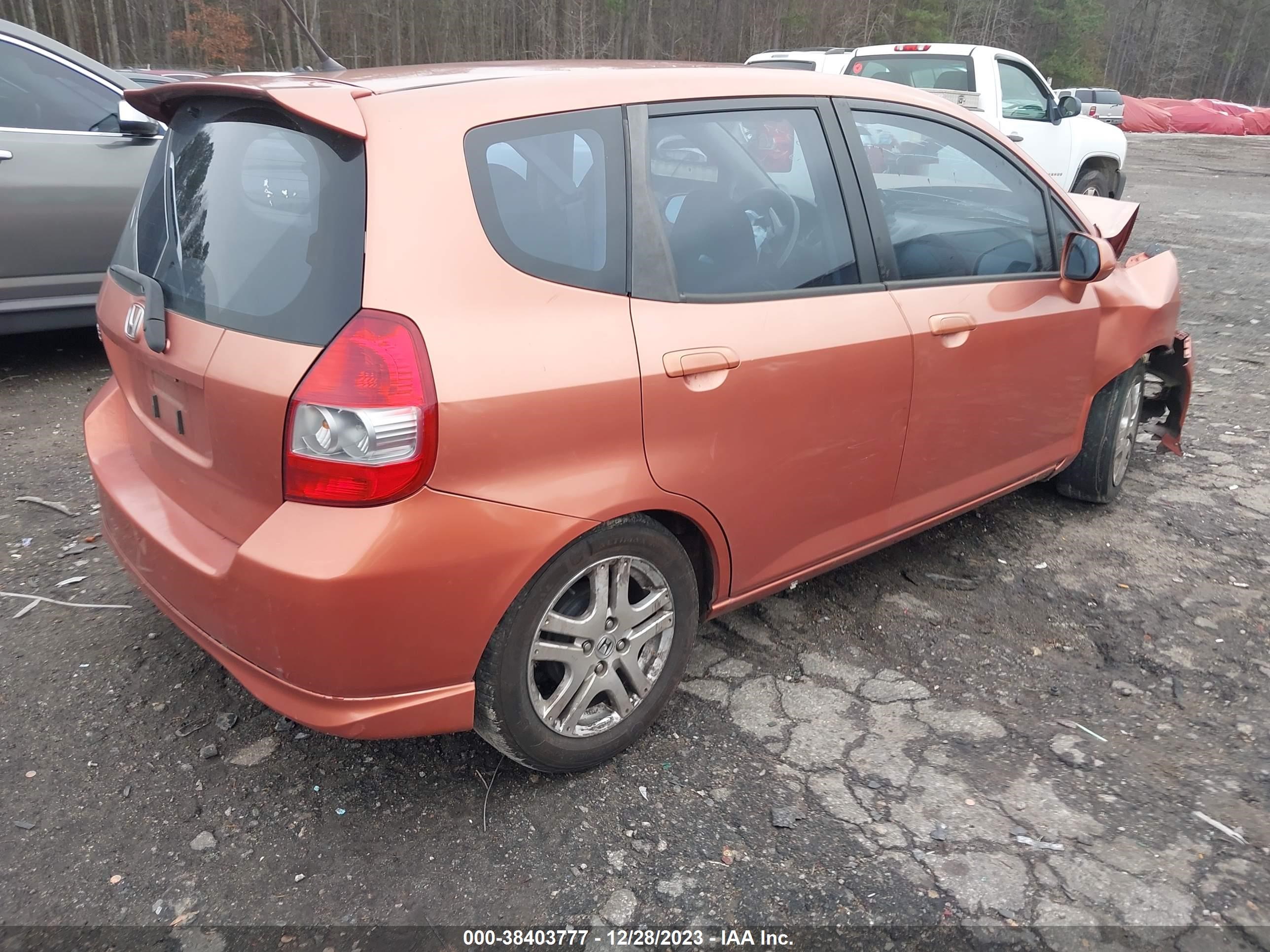 Photo 3 VIN: JHMGD38637S039966 - HONDA FIT 