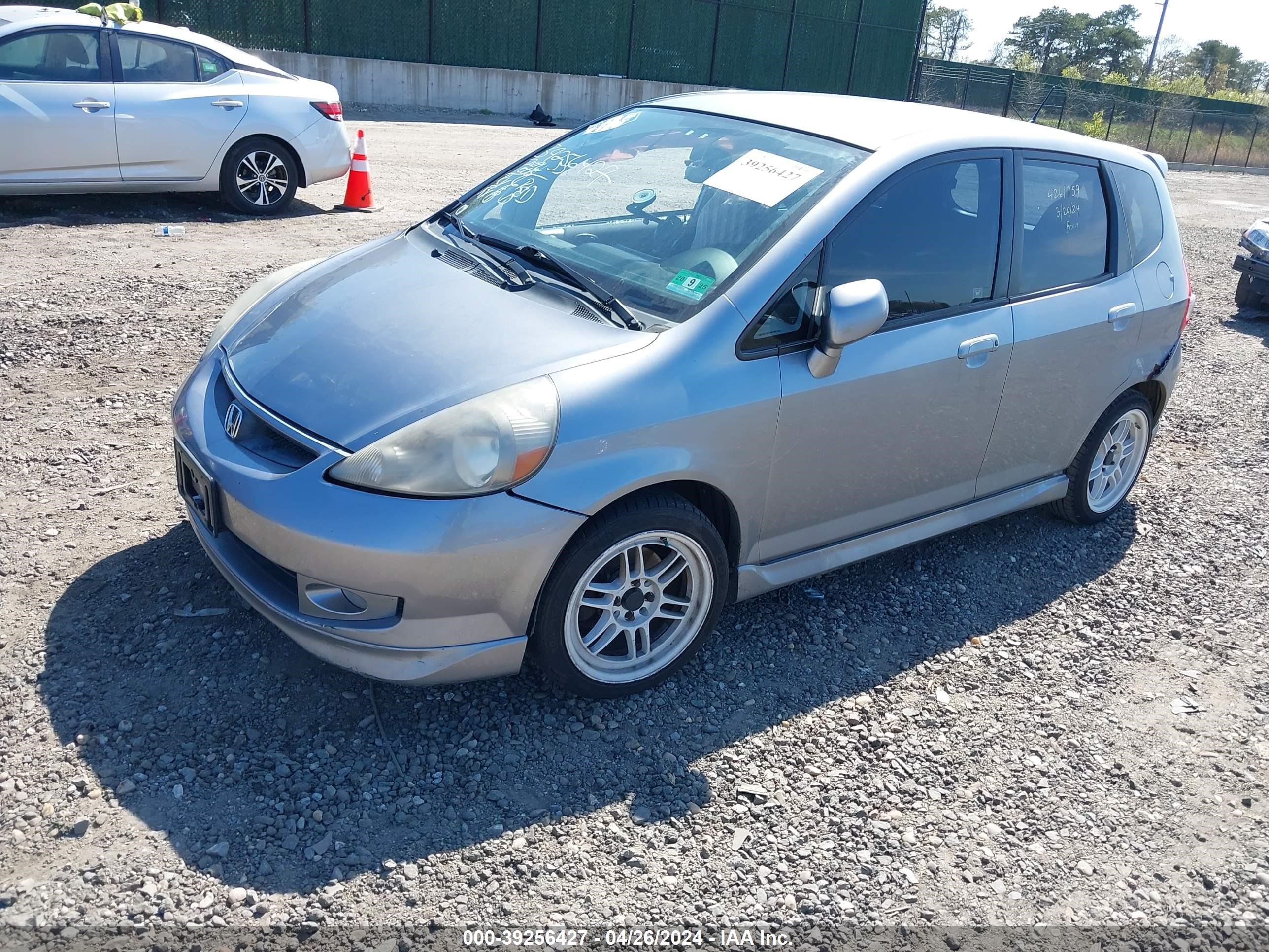 Photo 1 VIN: JHMGD38638S039967 - HONDA FIT 