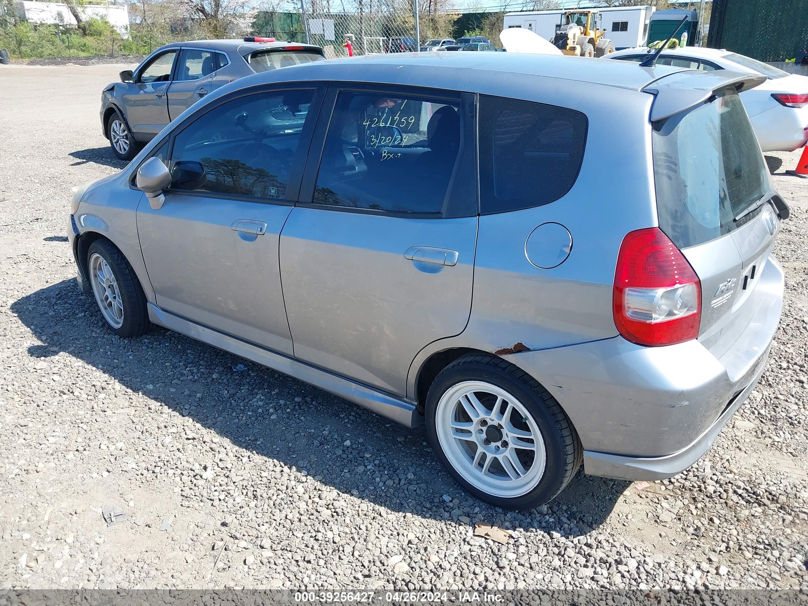 Photo 2 VIN: JHMGD38638S039967 - HONDA FIT 