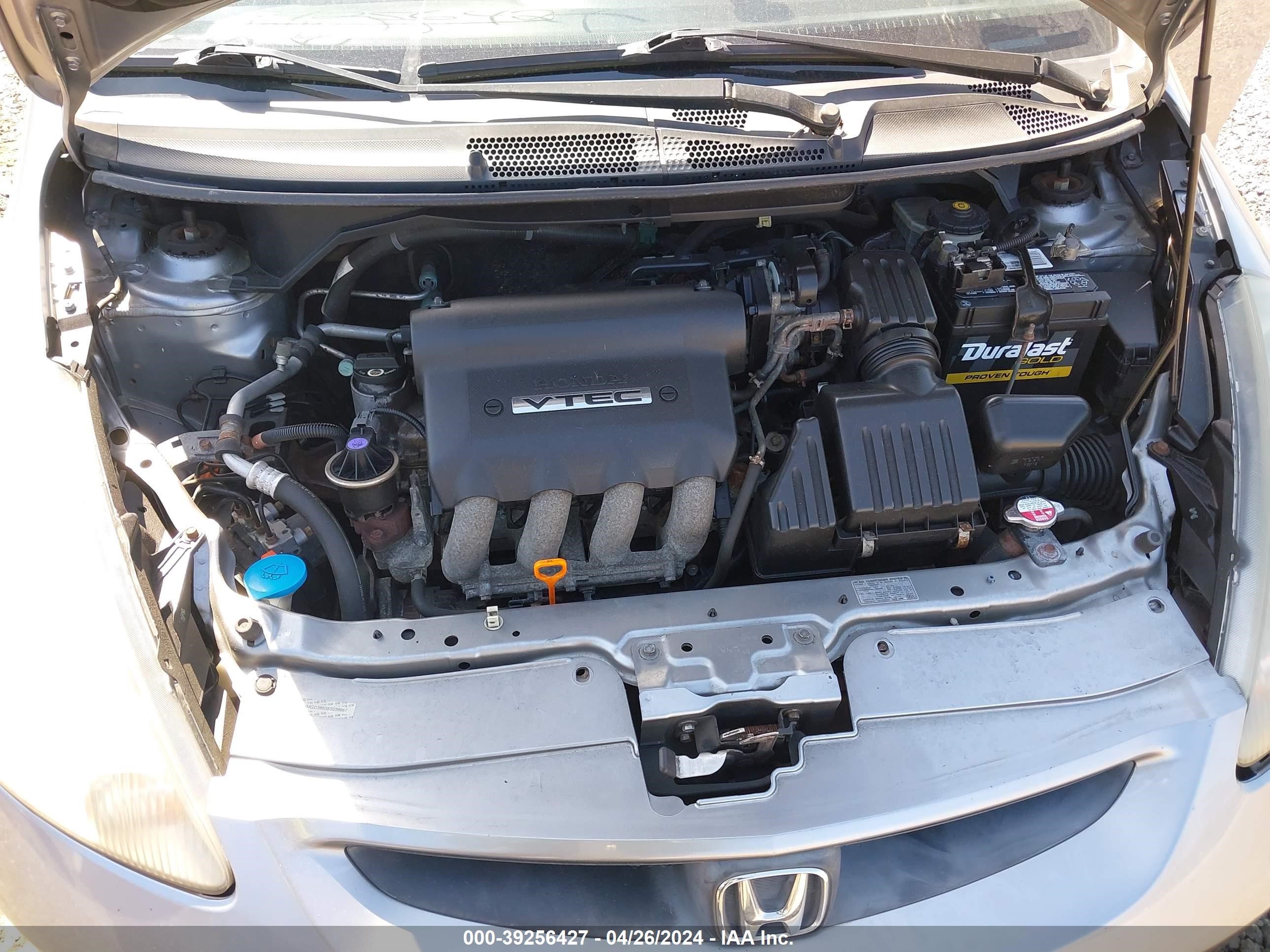 Photo 9 VIN: JHMGD38638S039967 - HONDA FIT 