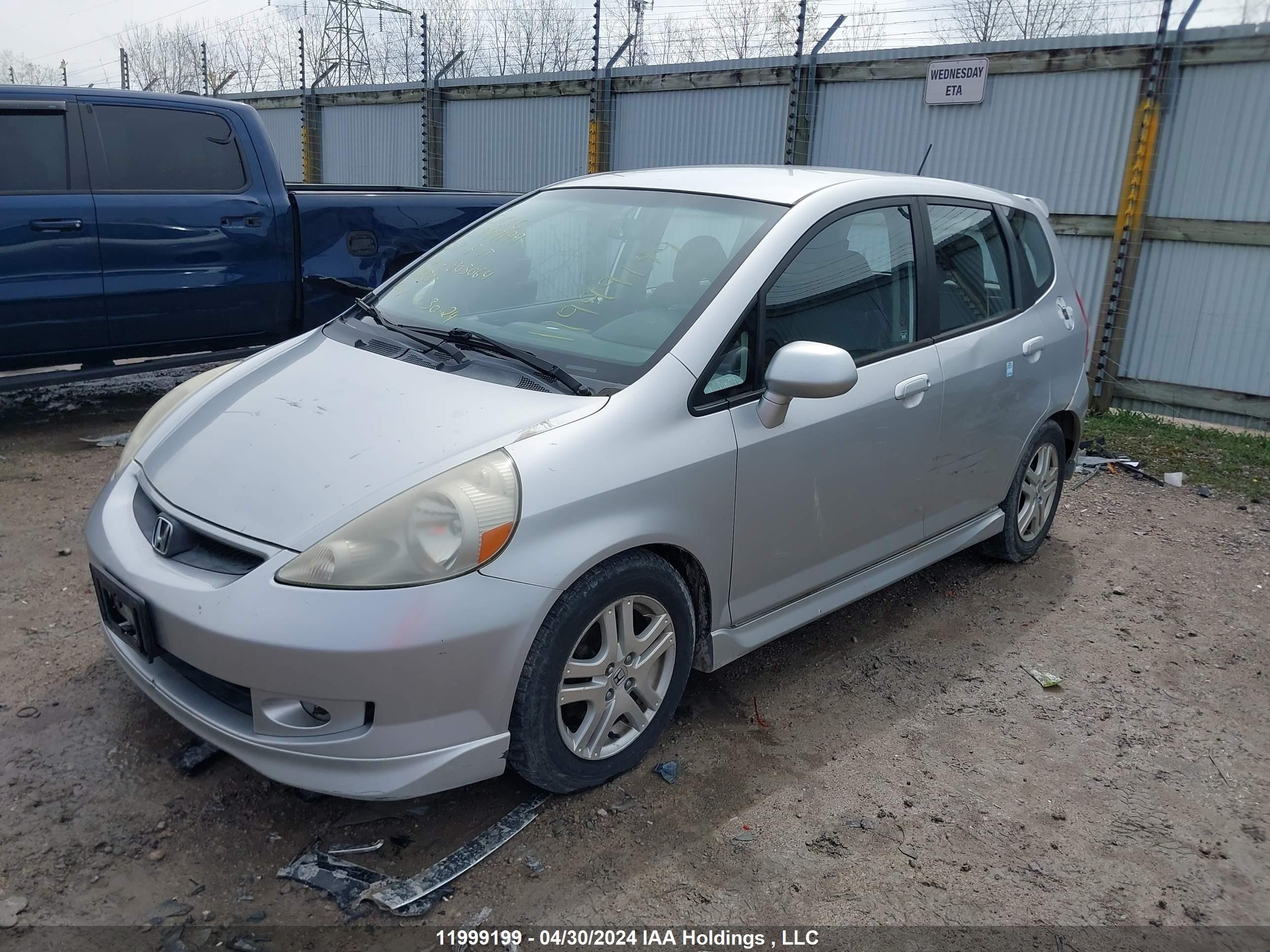 Photo 1 VIN: JHMGD38647S803064 - HONDA FIT 