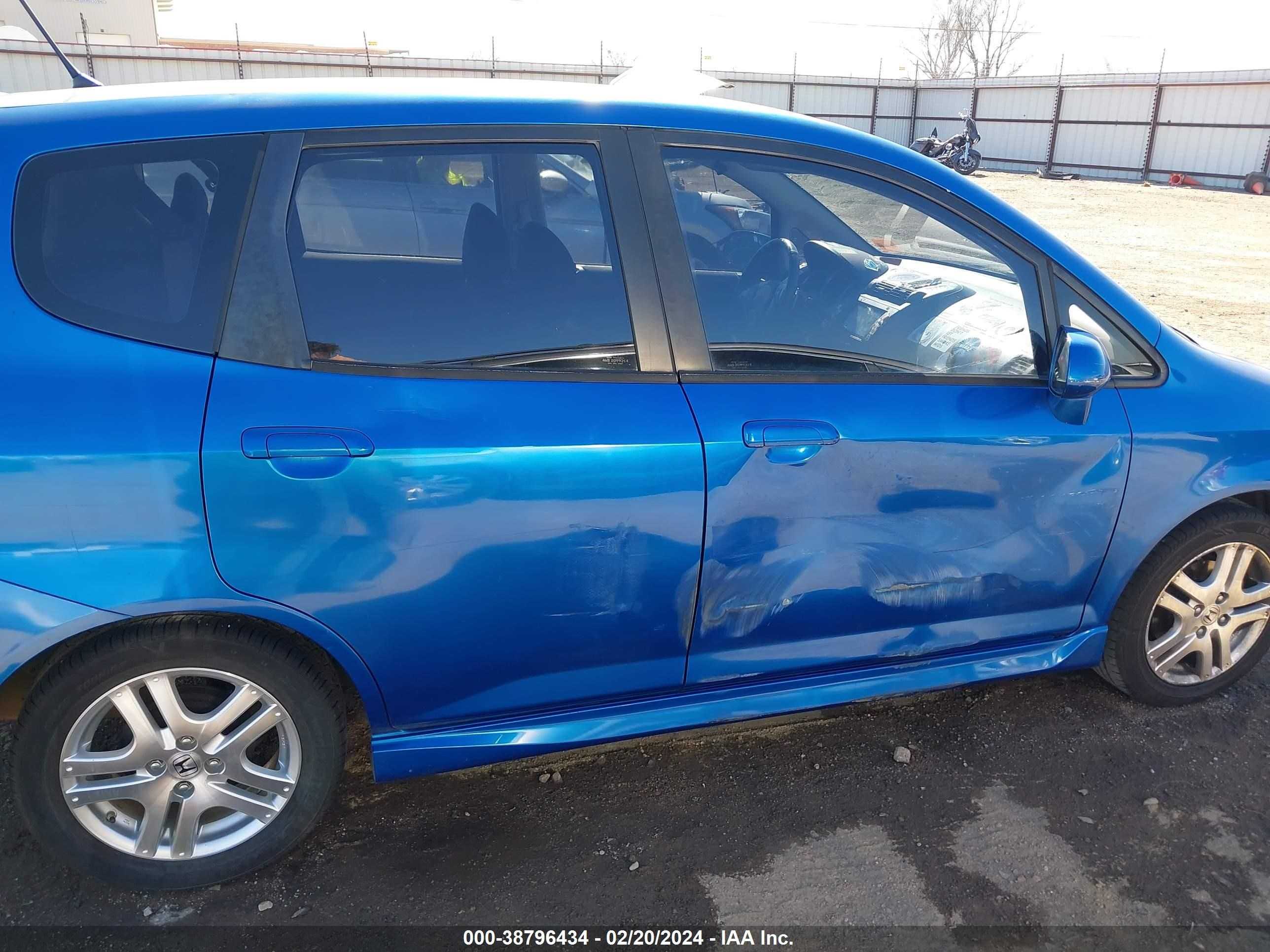 Photo 12 VIN: JHMGD38648S051769 - HONDA FIT SPORT 