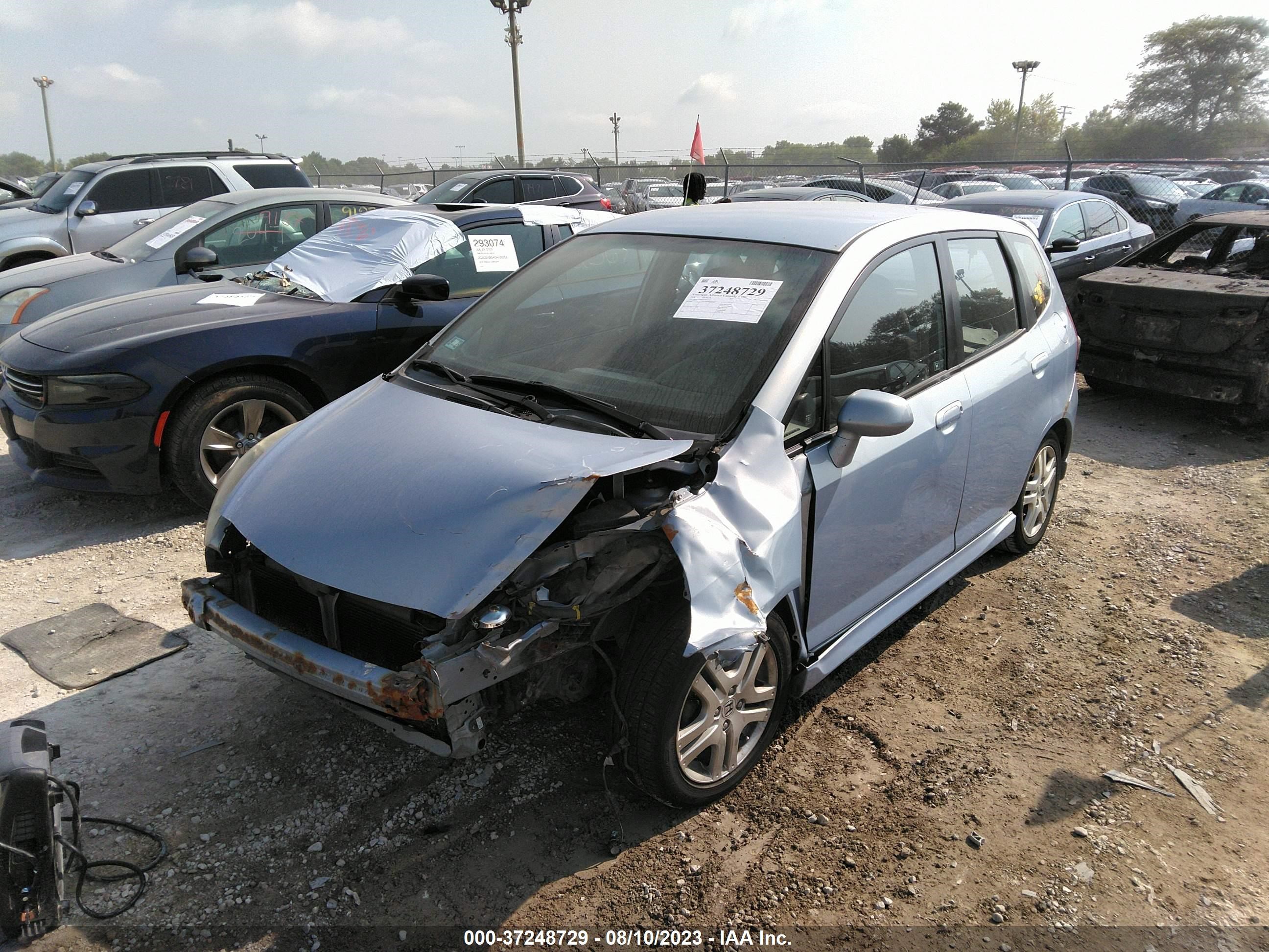 Photo 1 VIN: JHMGD38648S060343 - HONDA FIT 