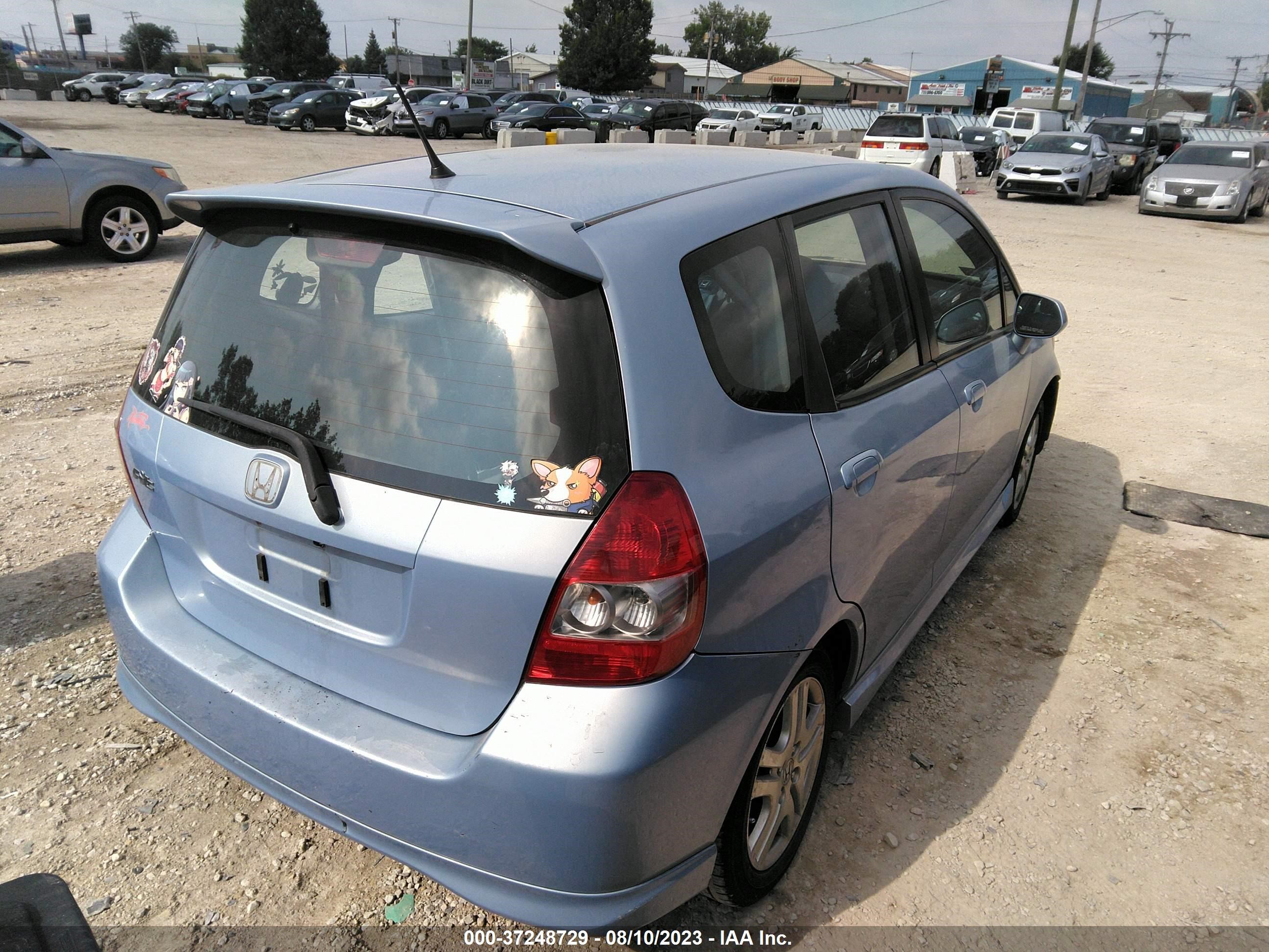 Photo 3 VIN: JHMGD38648S060343 - HONDA FIT 