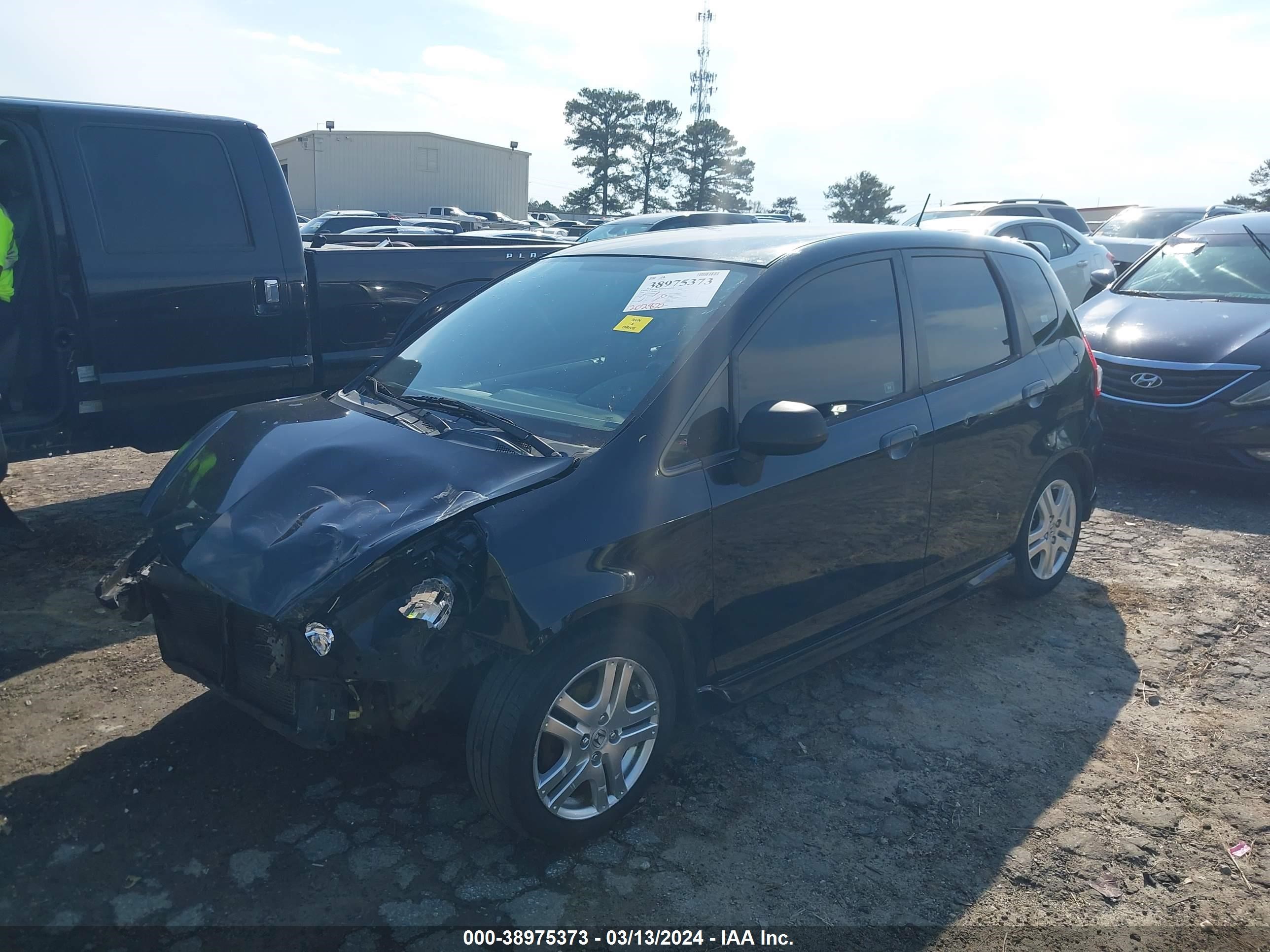 Photo 1 VIN: JHMGD38658S034124 - HONDA FIT 