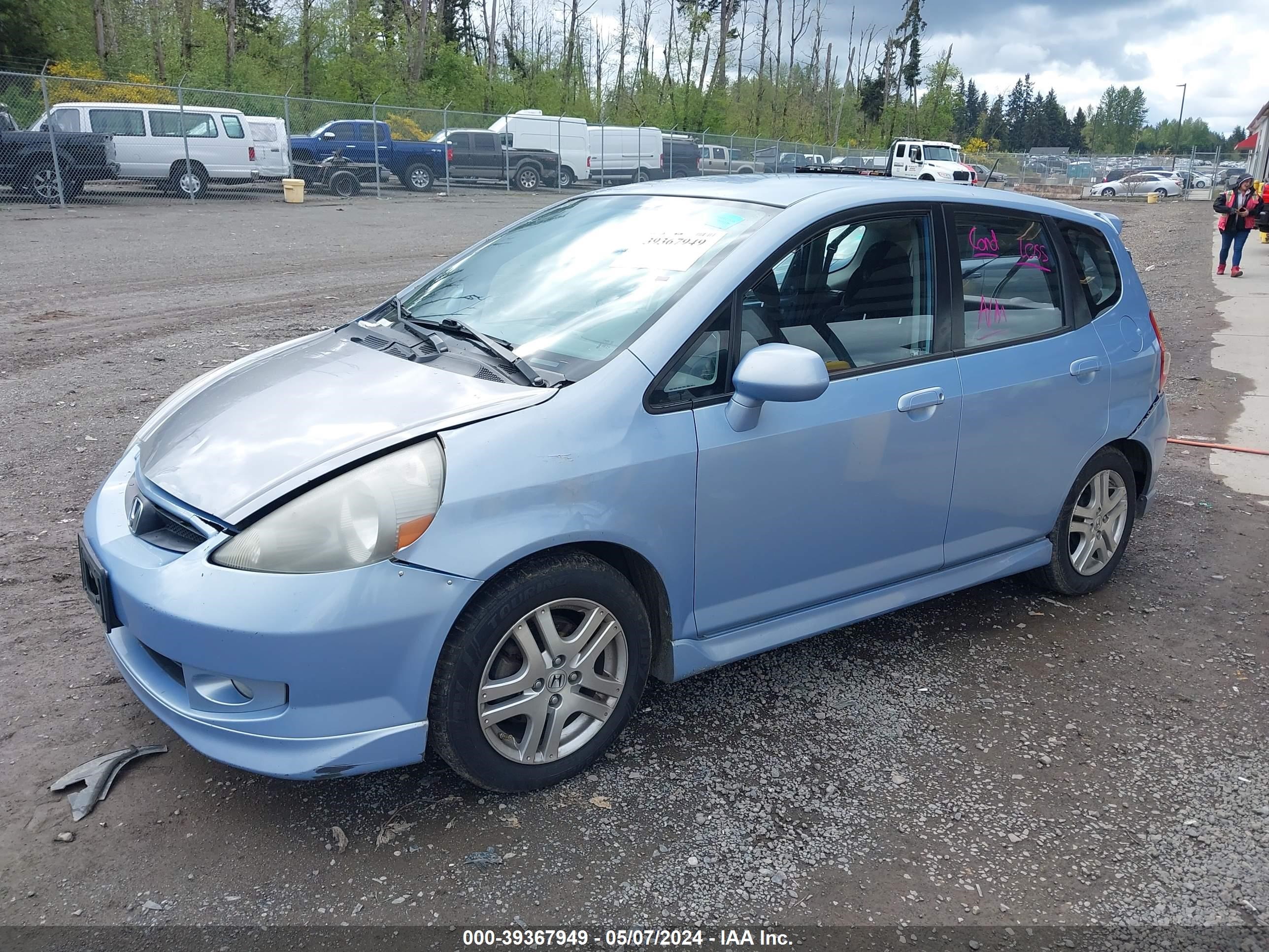 Photo 1 VIN: JHMGD38668S044189 - HONDA FIT 