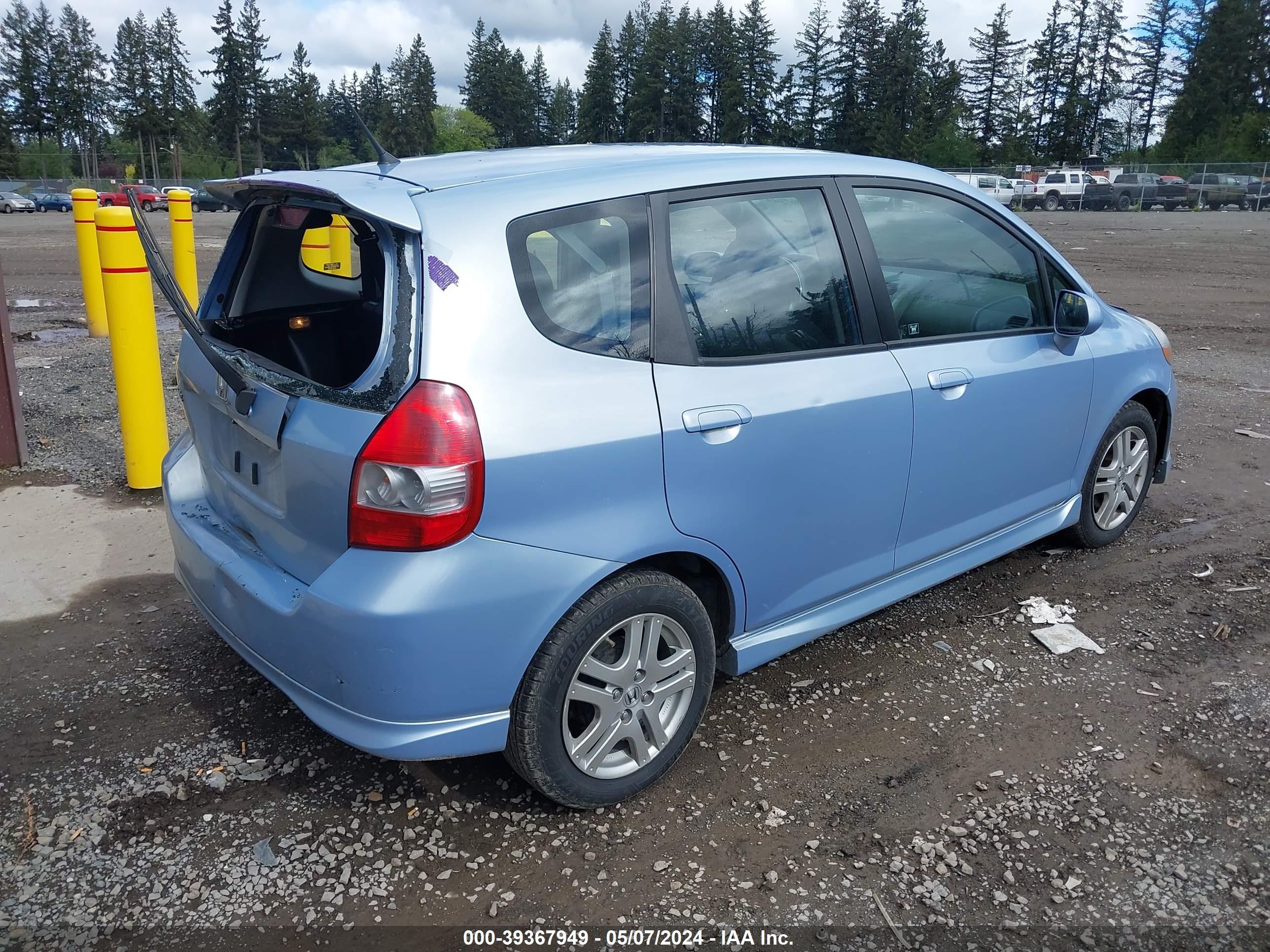 Photo 3 VIN: JHMGD38668S044189 - HONDA FIT 