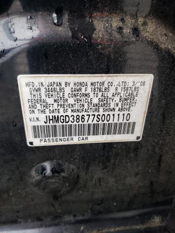 Photo 11 VIN: JHMGD38677S001110 - HONDA FIT 