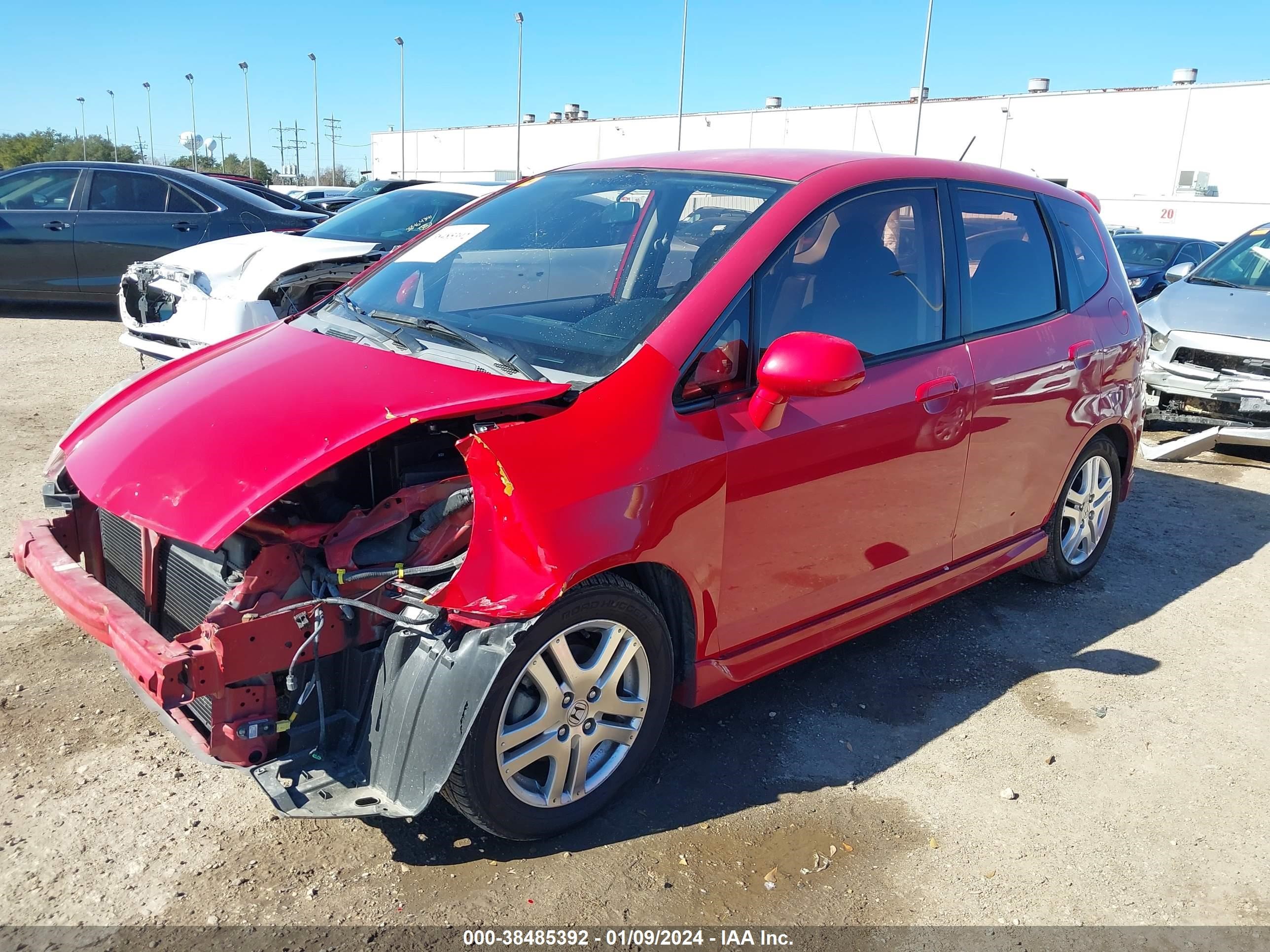 Photo 1 VIN: JHMGD38677S024628 - HONDA FIT 