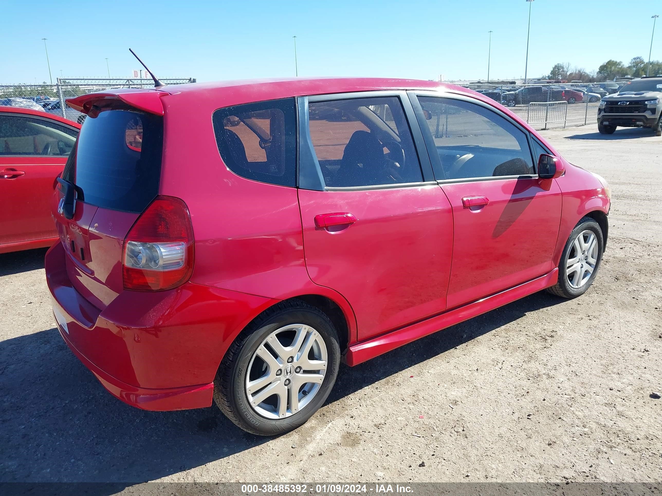 Photo 3 VIN: JHMGD38677S024628 - HONDA FIT 