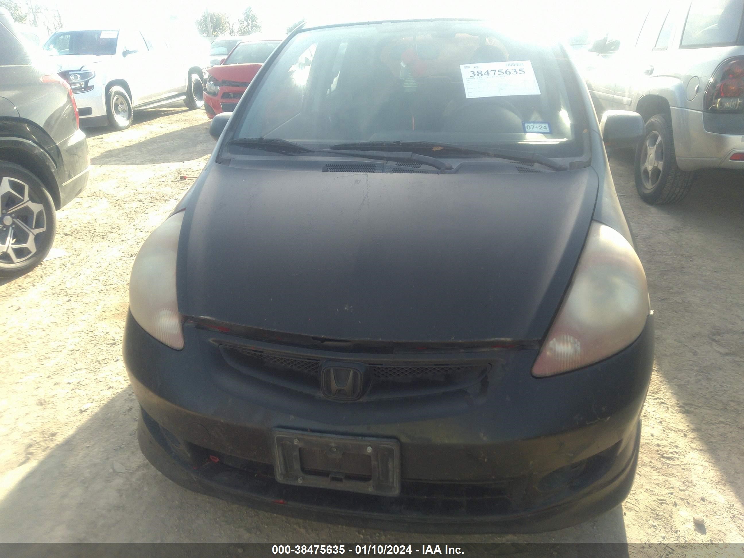 Photo 5 VIN: JHMGD38677S027920 - HONDA FIT 