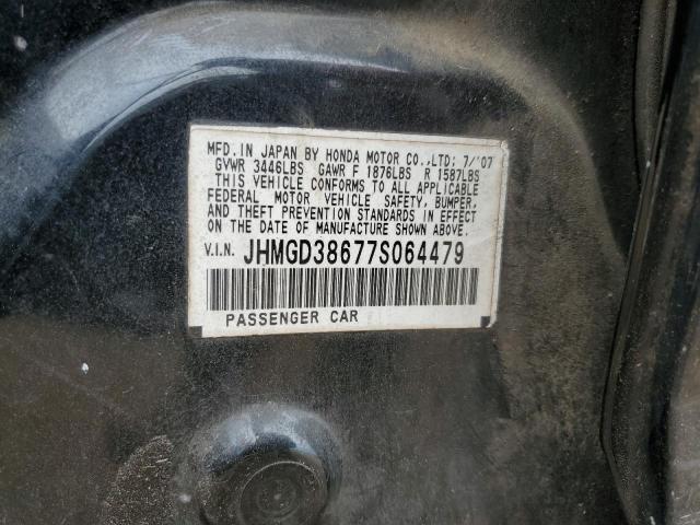 Photo 13 VIN: JHMGD38677S064479 - HONDA FIT S 