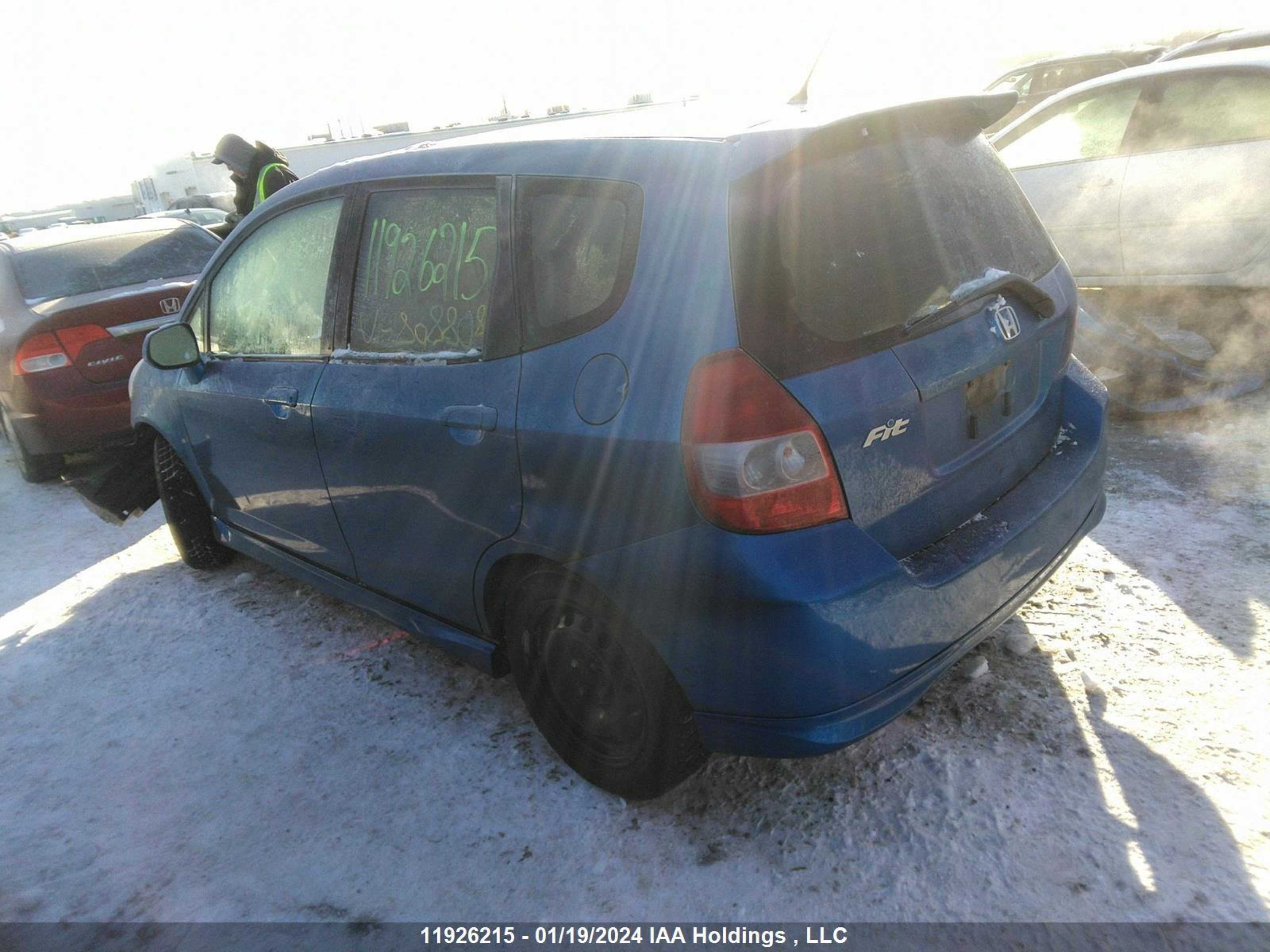 Photo 2 VIN: JHMGD38677S808808 - HONDA FIT 