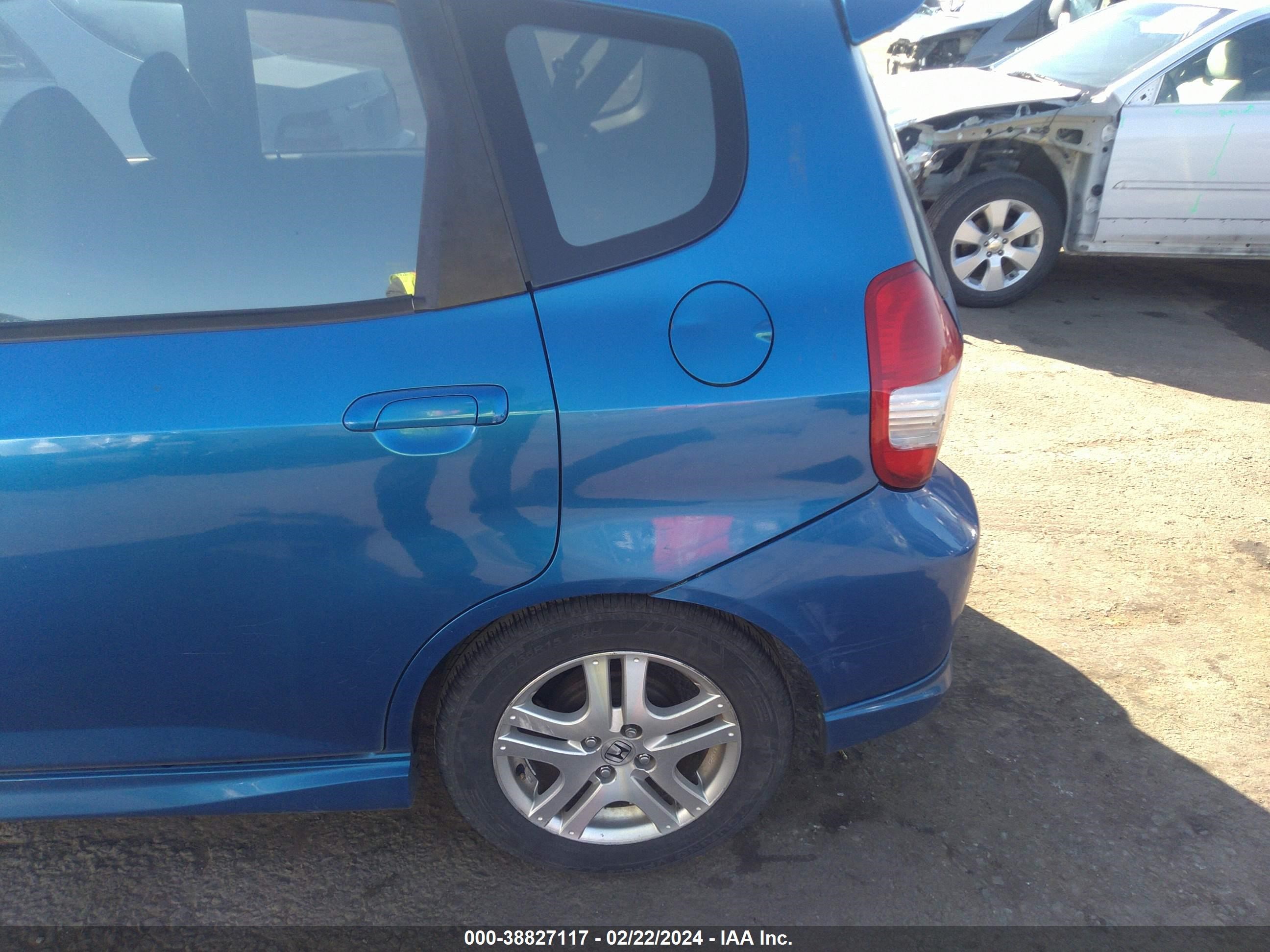 Photo 5 VIN: JHMGD38687S055709 - HONDA FIT 