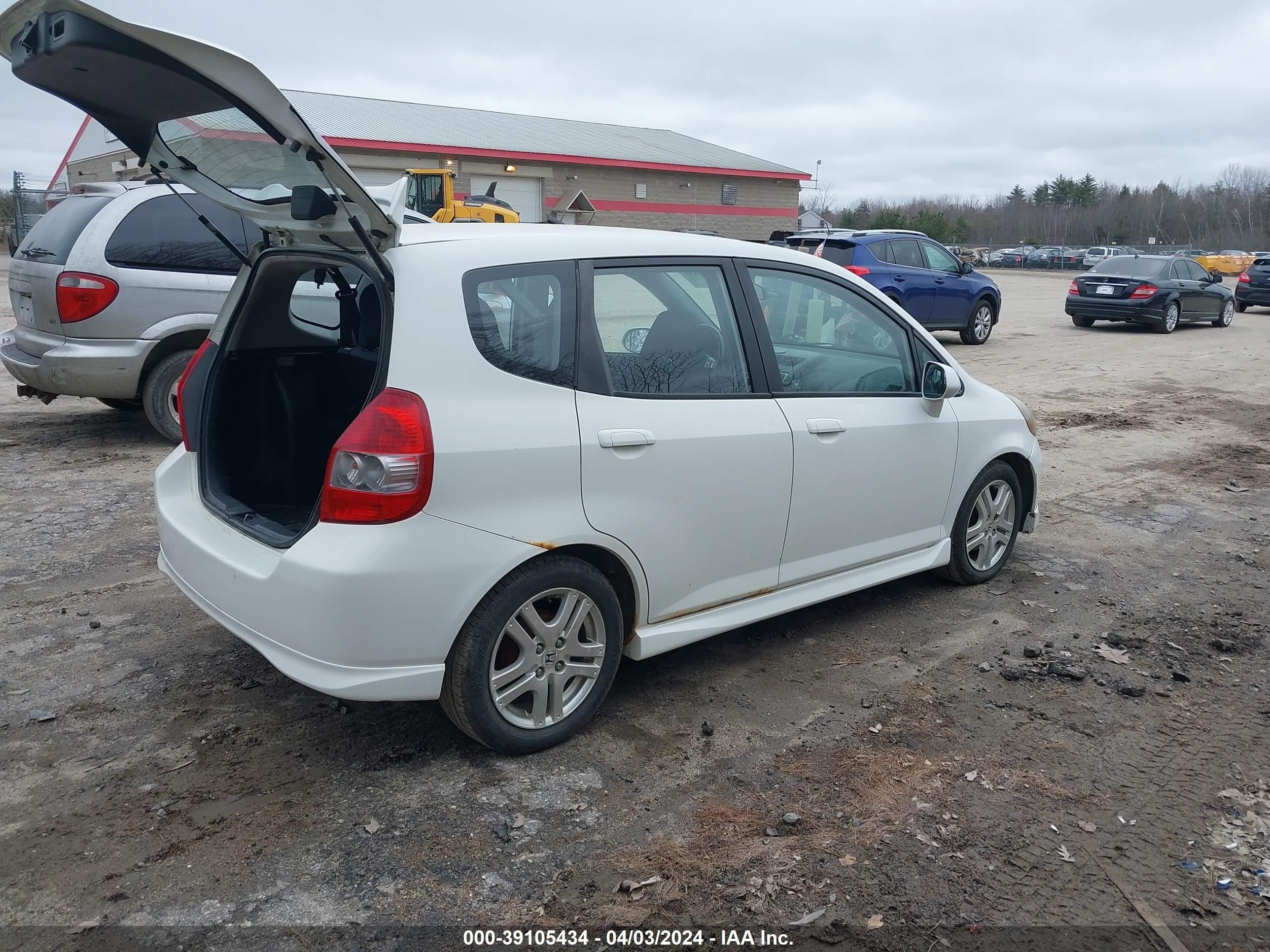 Photo 3 VIN: JHMGD38687S066211 - HONDA FIT 