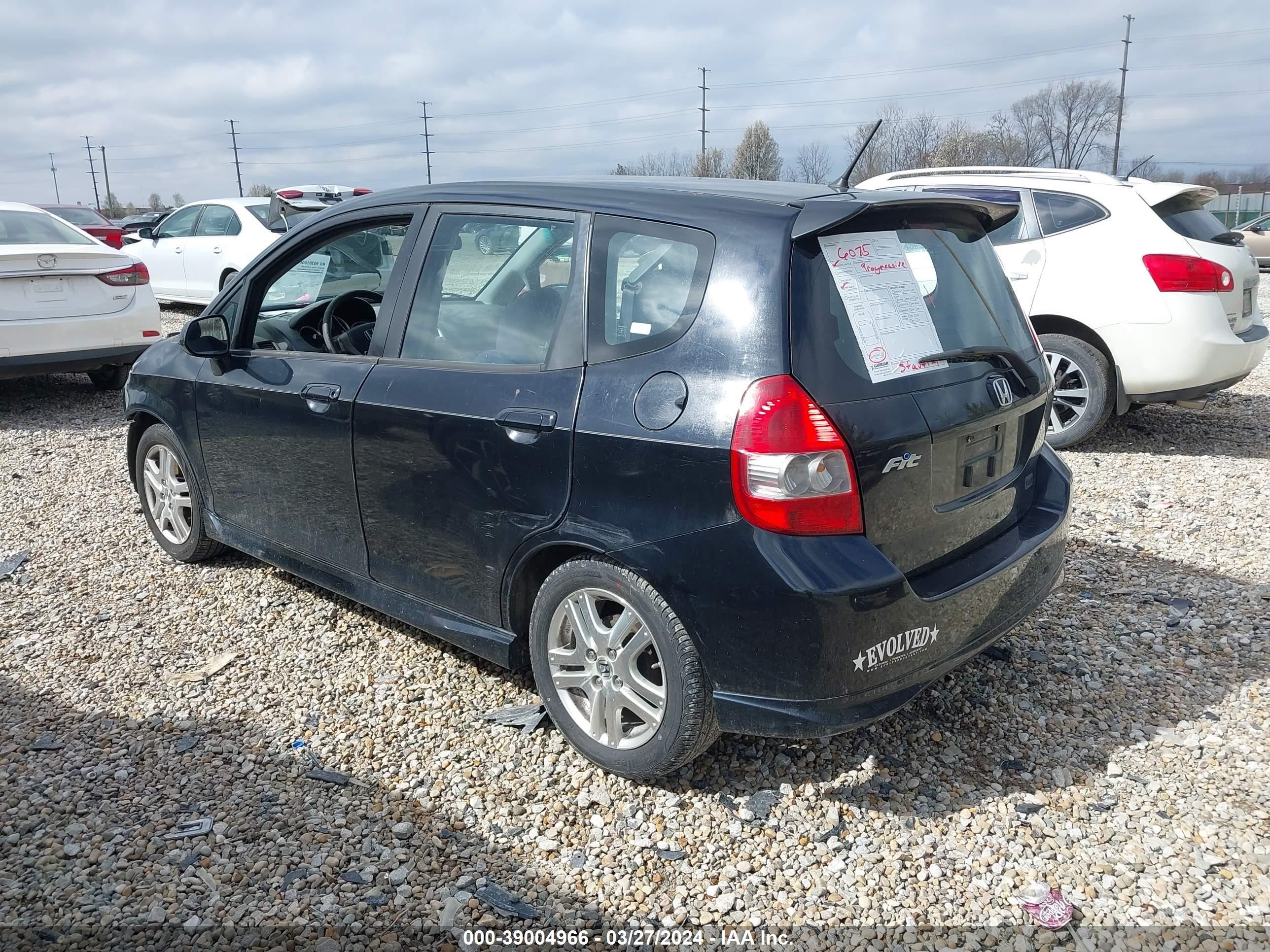 Photo 2 VIN: JHMGD38688S072205 - HONDA FIT 