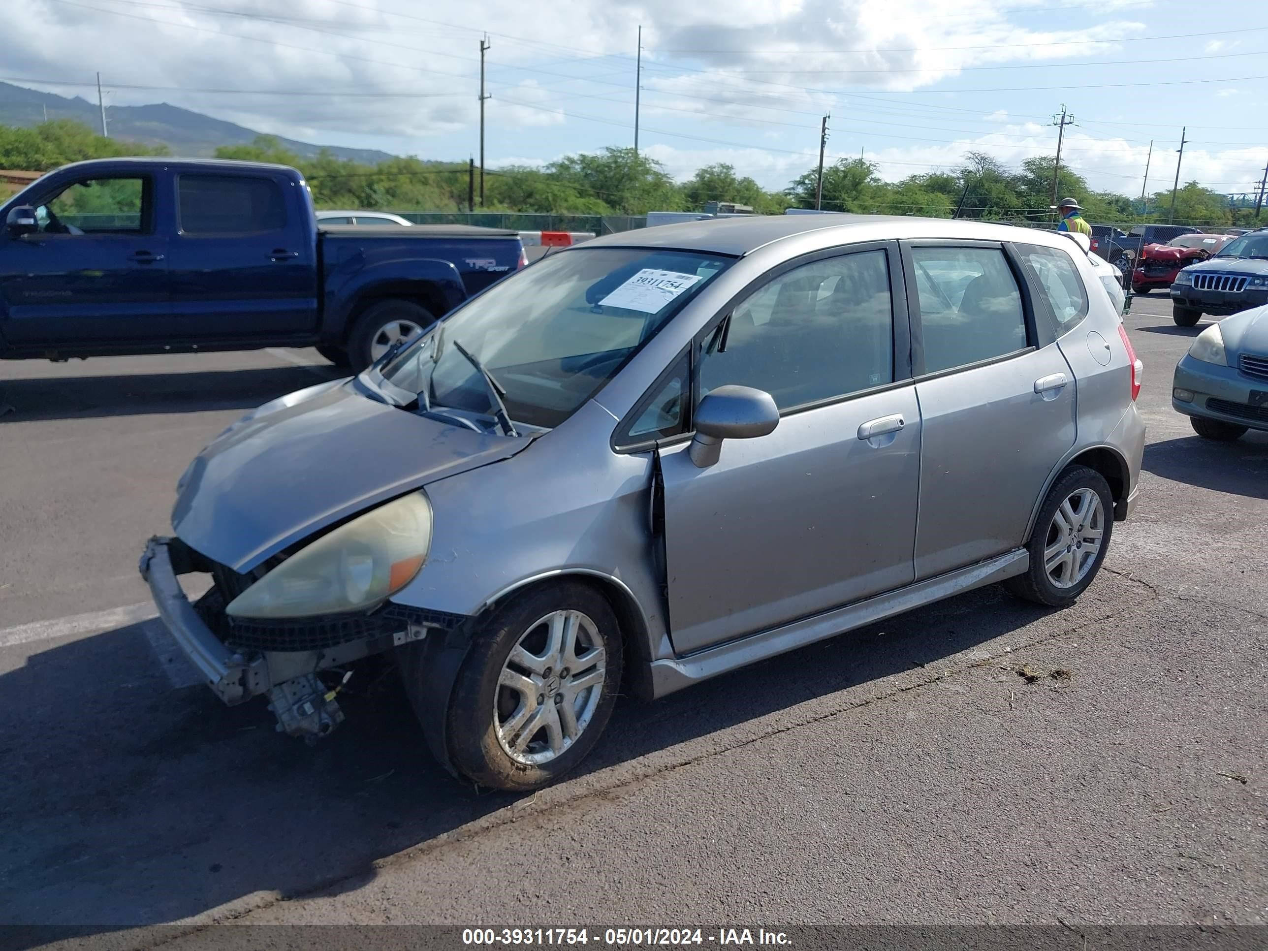 Photo 1 VIN: JHMGD38697S065617 - HONDA FIT 