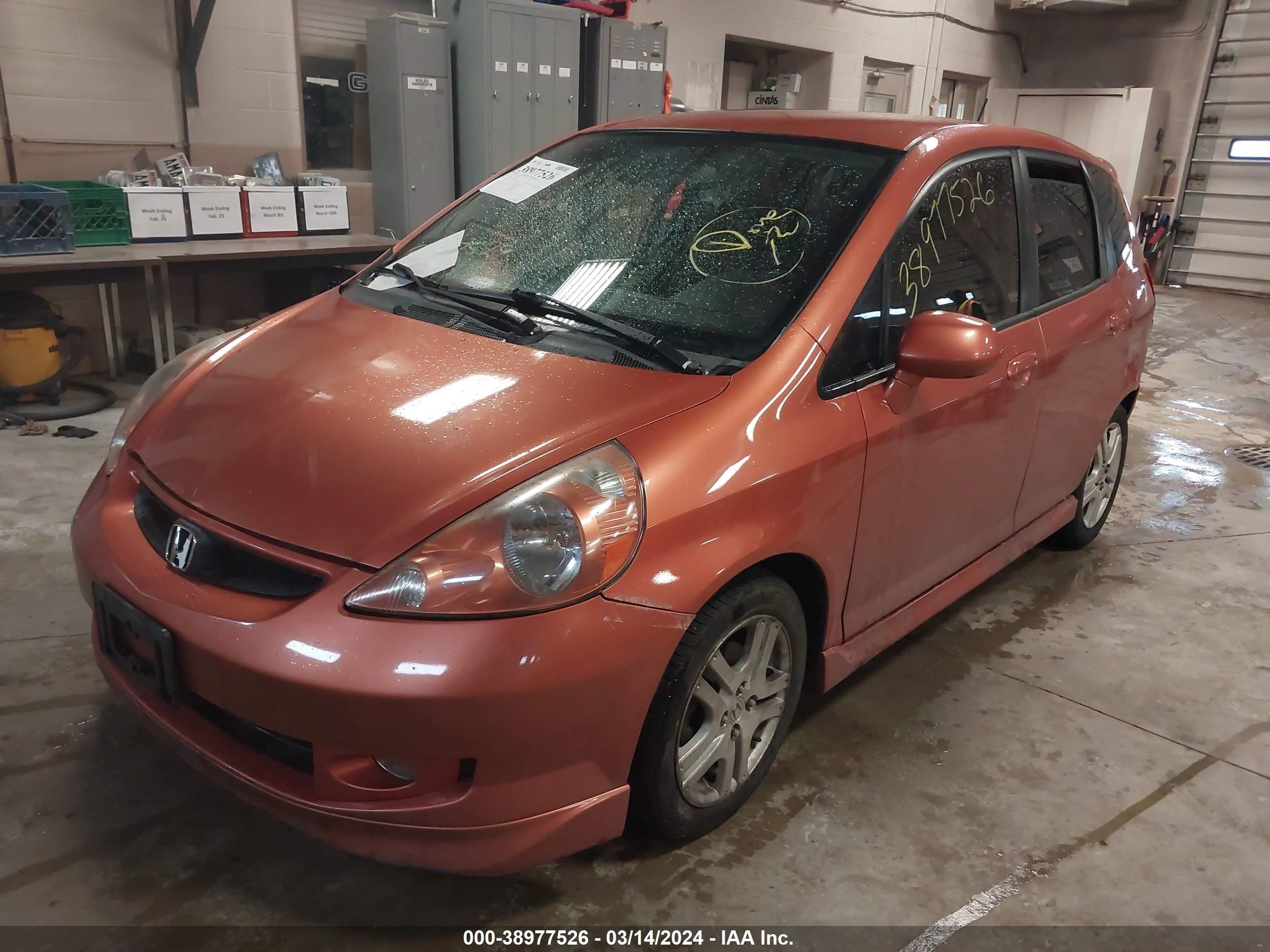 Photo 1 VIN: JHMGD386X8S024785 - HONDA FIT 