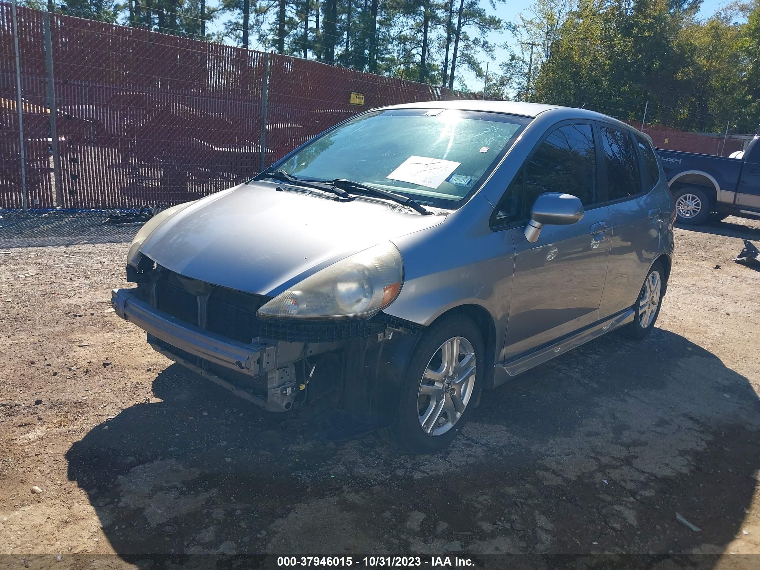 Photo 1 VIN: JHMGD386X8S030733 - HONDA FIT 