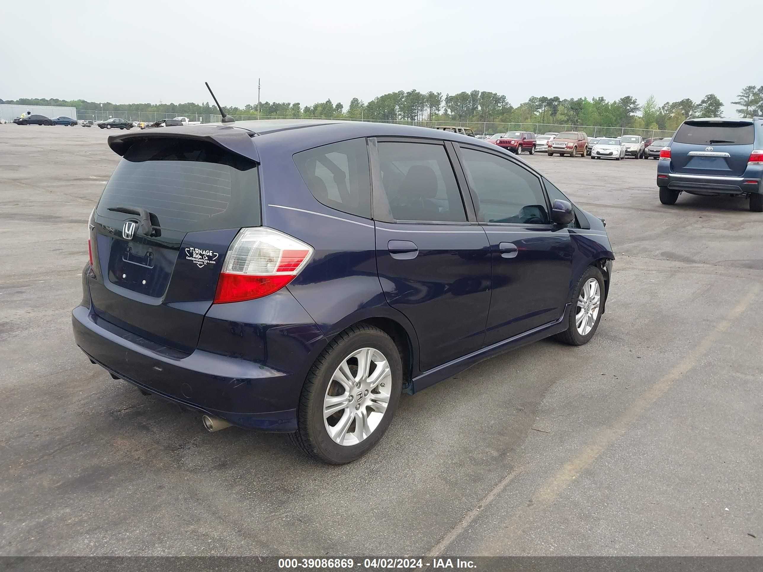 Photo 3 VIN: JHMGE87419S075524 - HONDA FIT 