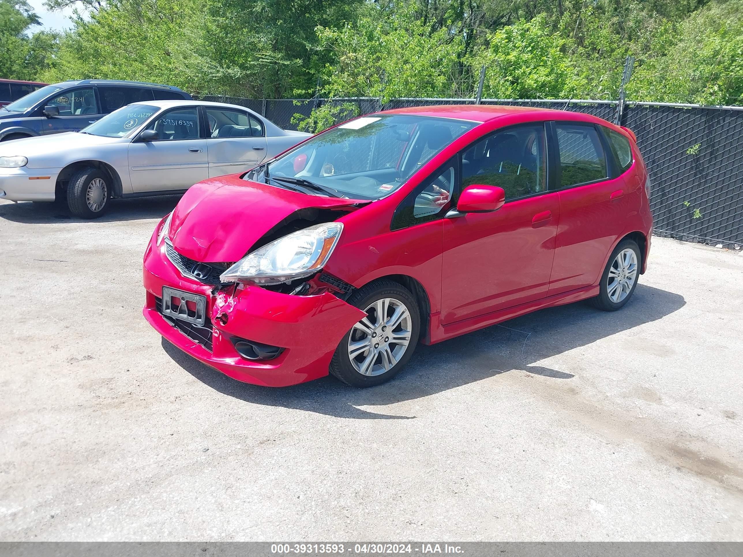 Photo 1 VIN: JHMGE88419S038892 - HONDA FIT 