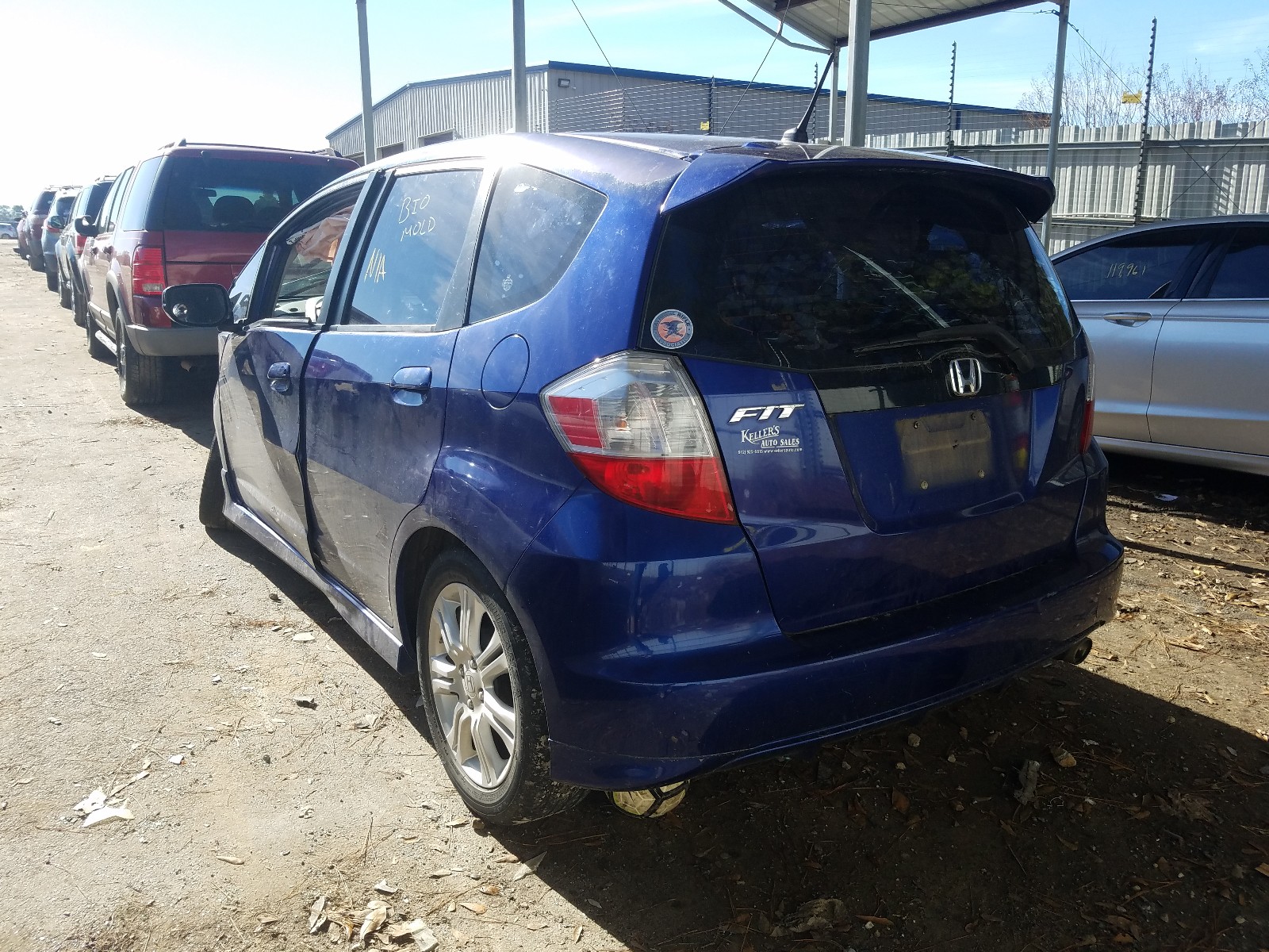 Photo 2 VIN: JHMGE88499S000519 - HONDA FIT SPORT 