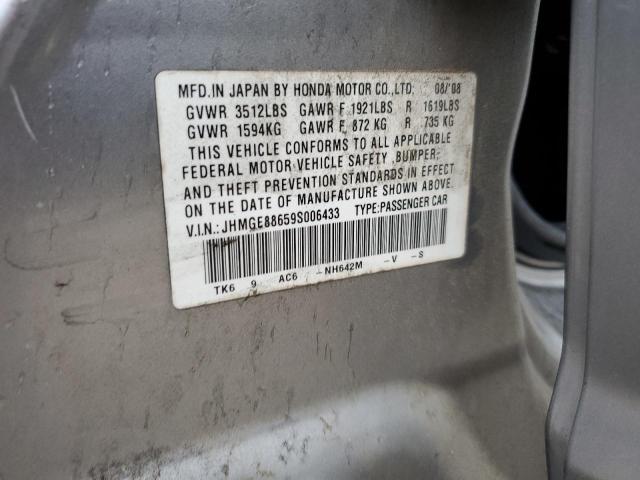 Photo 12 VIN: JHMGE88659S006433 - HONDA FIT 