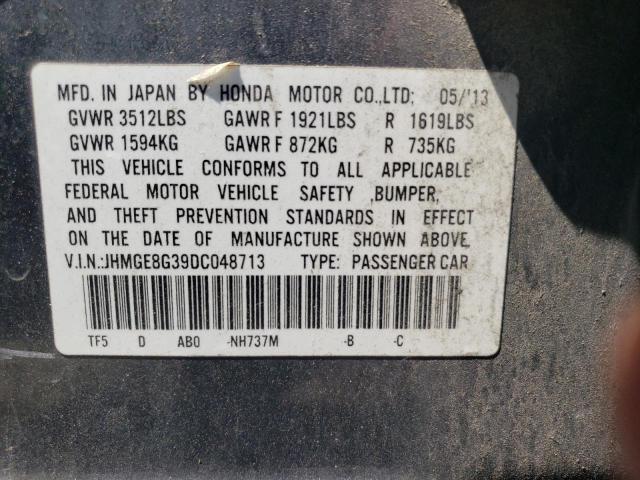 Photo 11 VIN: JHMGE8G39DC048713 - HONDA FIT 