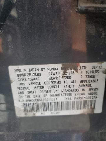 Photo 12 VIN: JHMGE8G56DC011734 - HONDA FIT SPORT 