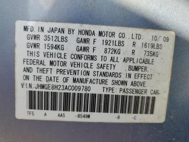 Photo 12 VIN: JHMGE8H23AC009780 - HONDA FIT 