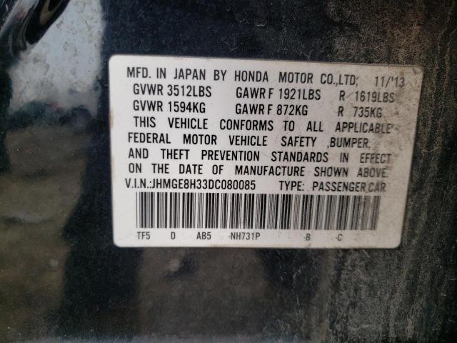 Photo 12 VIN: JHMGE8H33DC080085 - HONDA FIT 