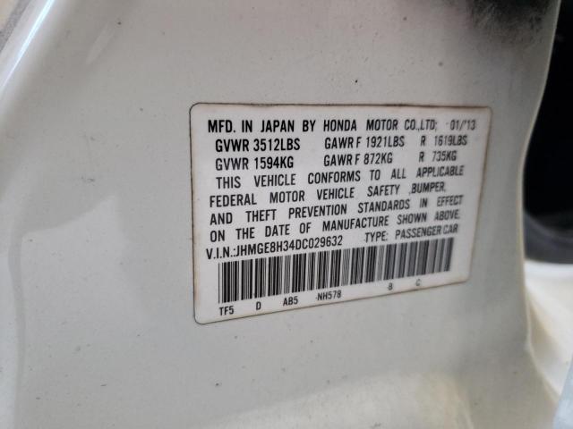 Photo 9 VIN: JHMGE8H34DC029632 - HONDA FIT 