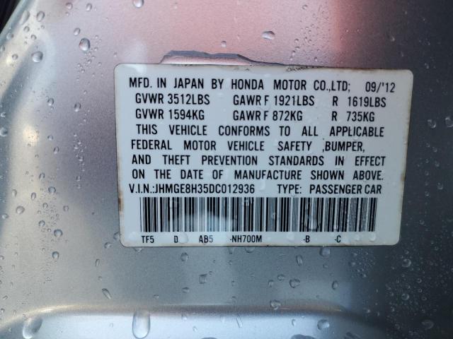 Photo 11 VIN: JHMGE8H35DC012936 - HONDA FIT 