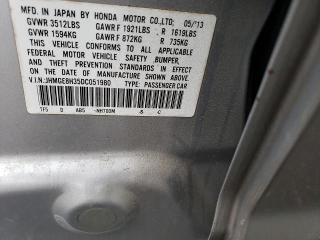 Photo 12 VIN: JHMGE8H35DC051980 - HONDA FIT 