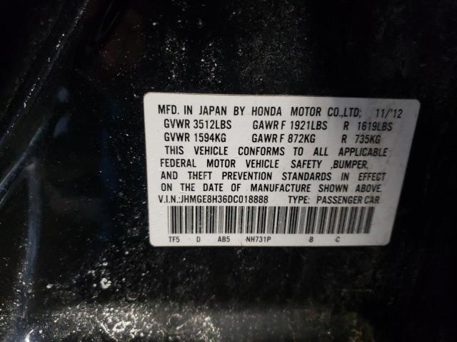 Photo 11 VIN: JHMGE8H36DC018888 - HONDA FIT 