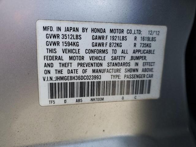 Photo 11 VIN: JHMGE8H36DC023993 - HONDA FIT 