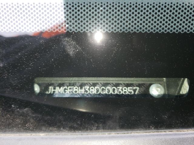 Photo 9 VIN: JHMGE8H38DC003857 - HONDA FIT 