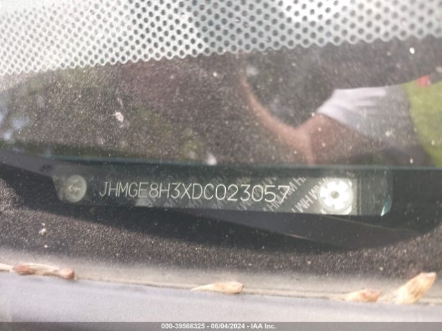 Photo 8 VIN: JHMGE8H3XDC023057 - HONDA FIT 