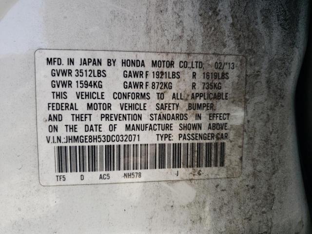 Photo 11 VIN: JHMGE8H53DC032071 - HONDA FIT SPORT 