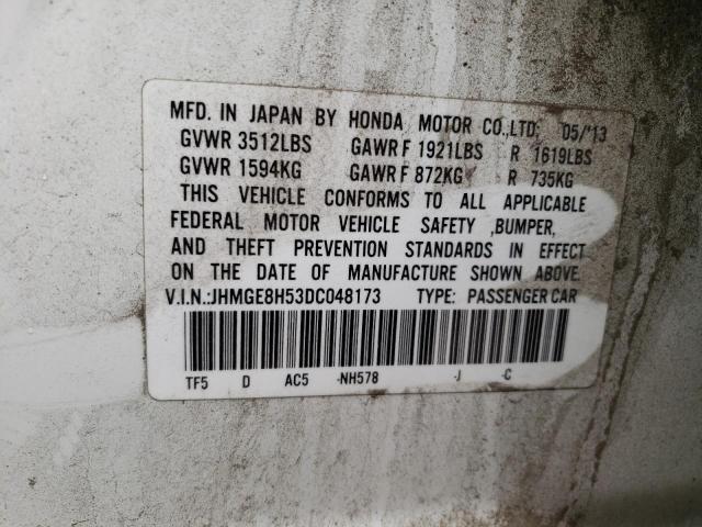 Photo 11 VIN: JHMGE8H53DC048173 - HONDA FIT SPORT 