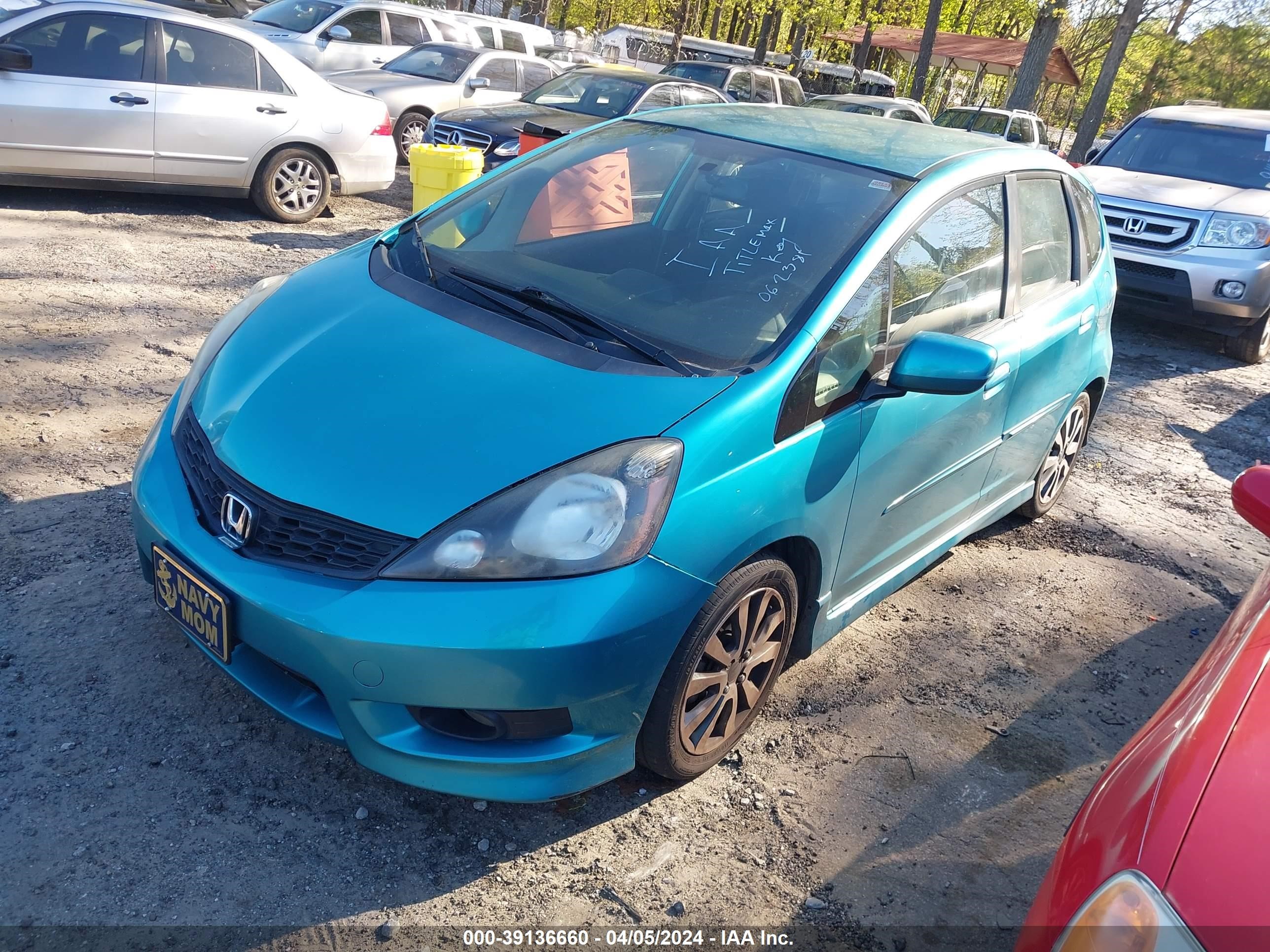 Photo 1 VIN: JHMGE8H53DC062381 - HONDA FIT 