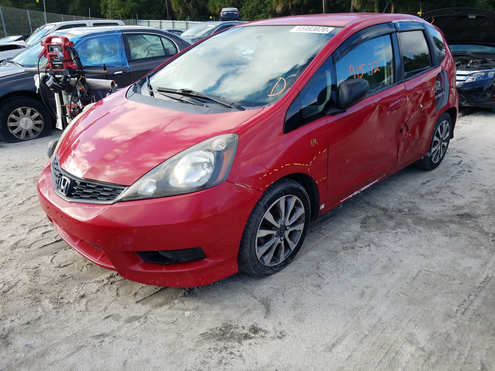 Photo 1 VIN: JHMGE8H56DC007178 - HONDA FIT SPORT 