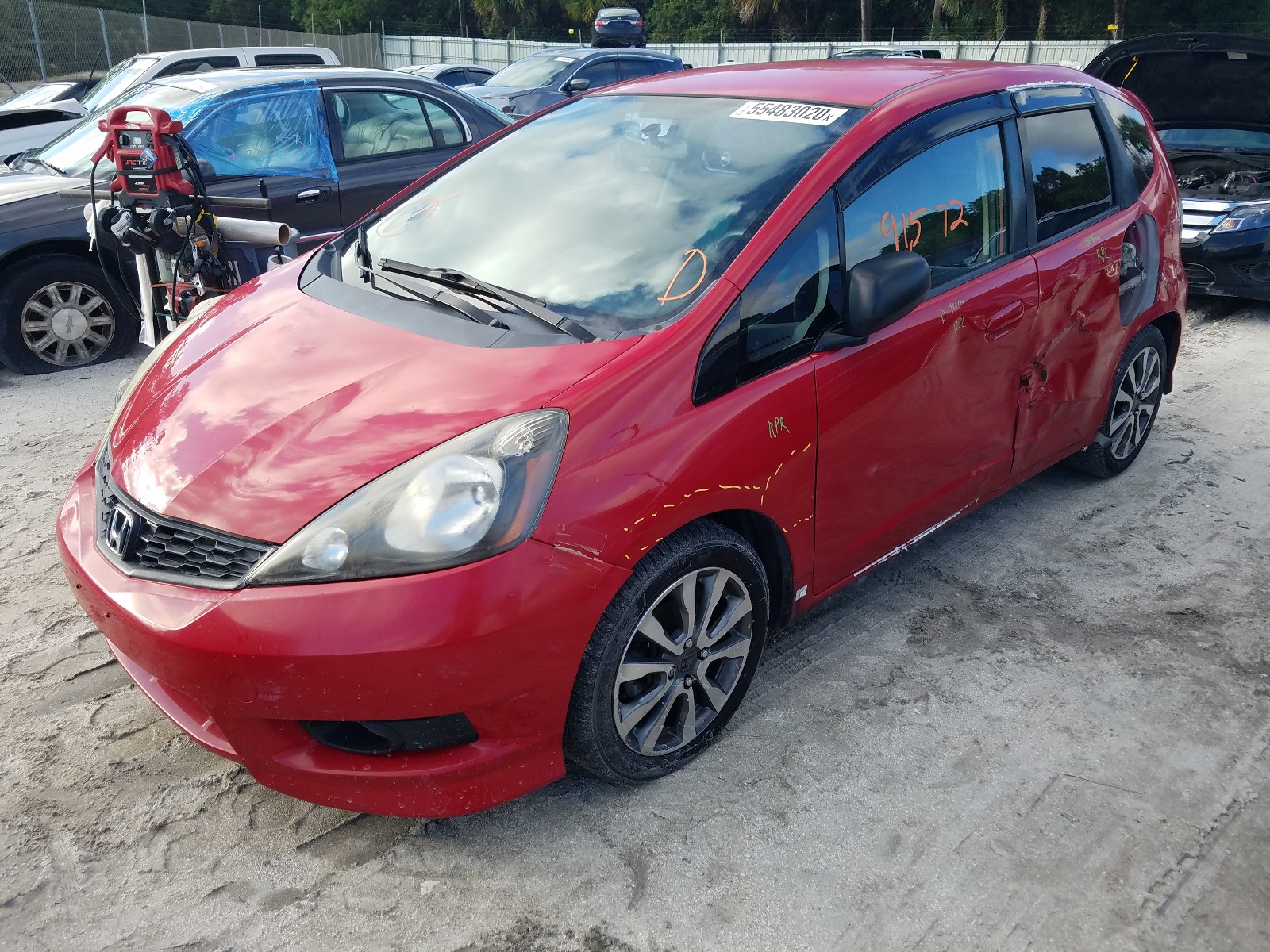 Photo 8 VIN: JHMGE8H56DC007178 - HONDA FIT SPORT 