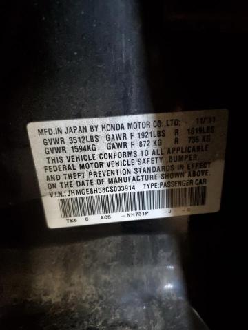 Photo 11 VIN: JHMGE8H58CS003914 - HONDA FIT 