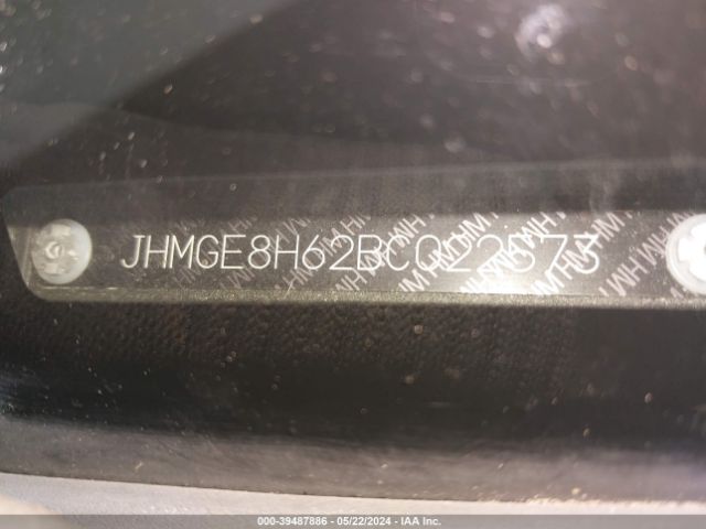 Photo 8 VIN: JHMGE8H62BC022573 - HONDA FIT 