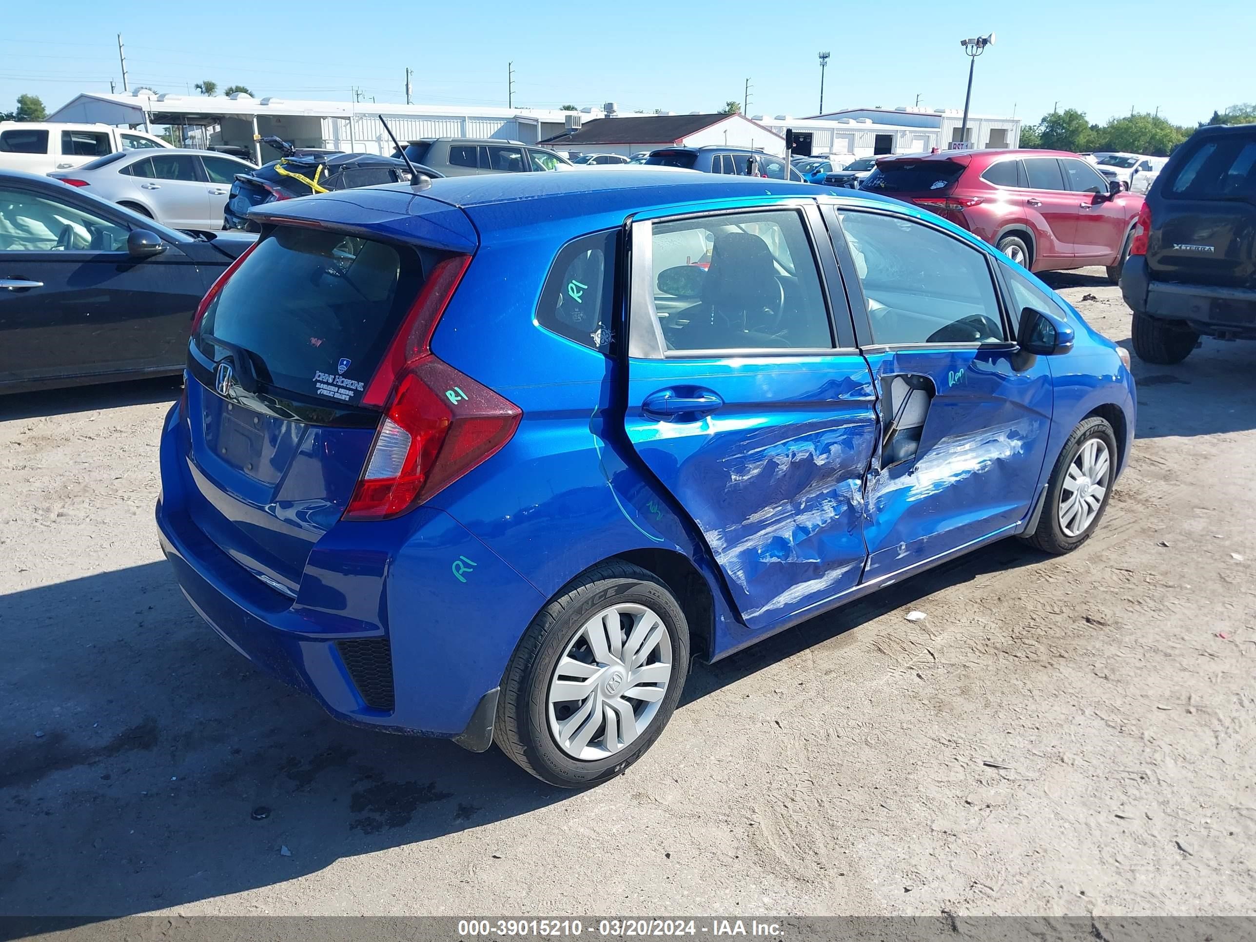 Photo 3 VIN: JHMGK5H53HS011904 - HONDA FIT 