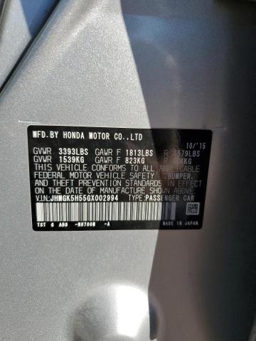 Photo 13 VIN: JHMGK5H55GX002994 - HONDA FIT LX 